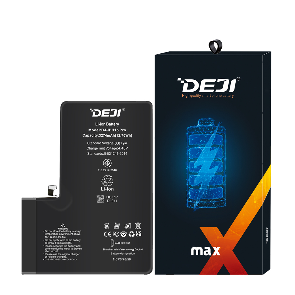 Bateria DEJI Iphone 15 Pro - 3274mAh