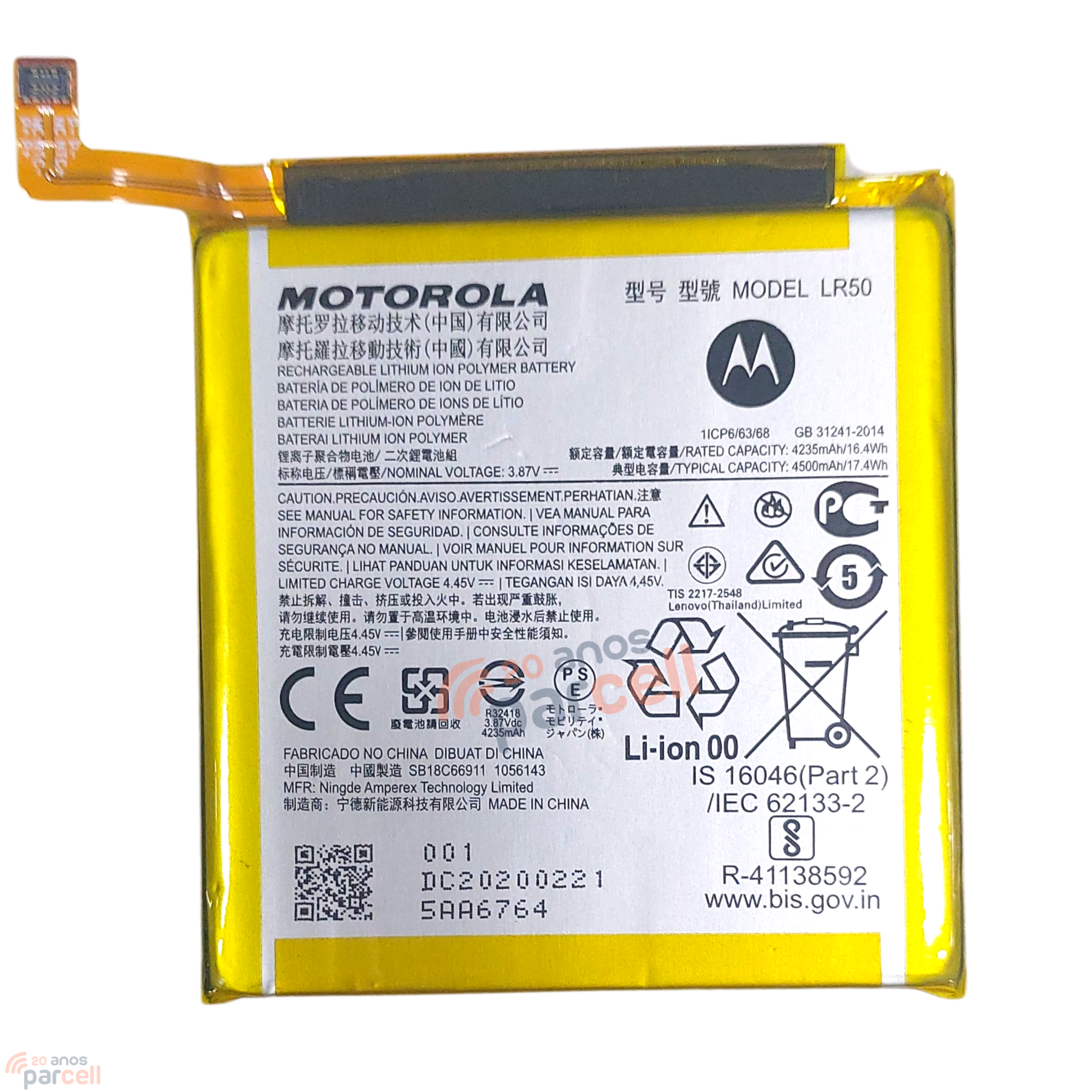 Bateria Motorola Moto Edge XT2063 LR50