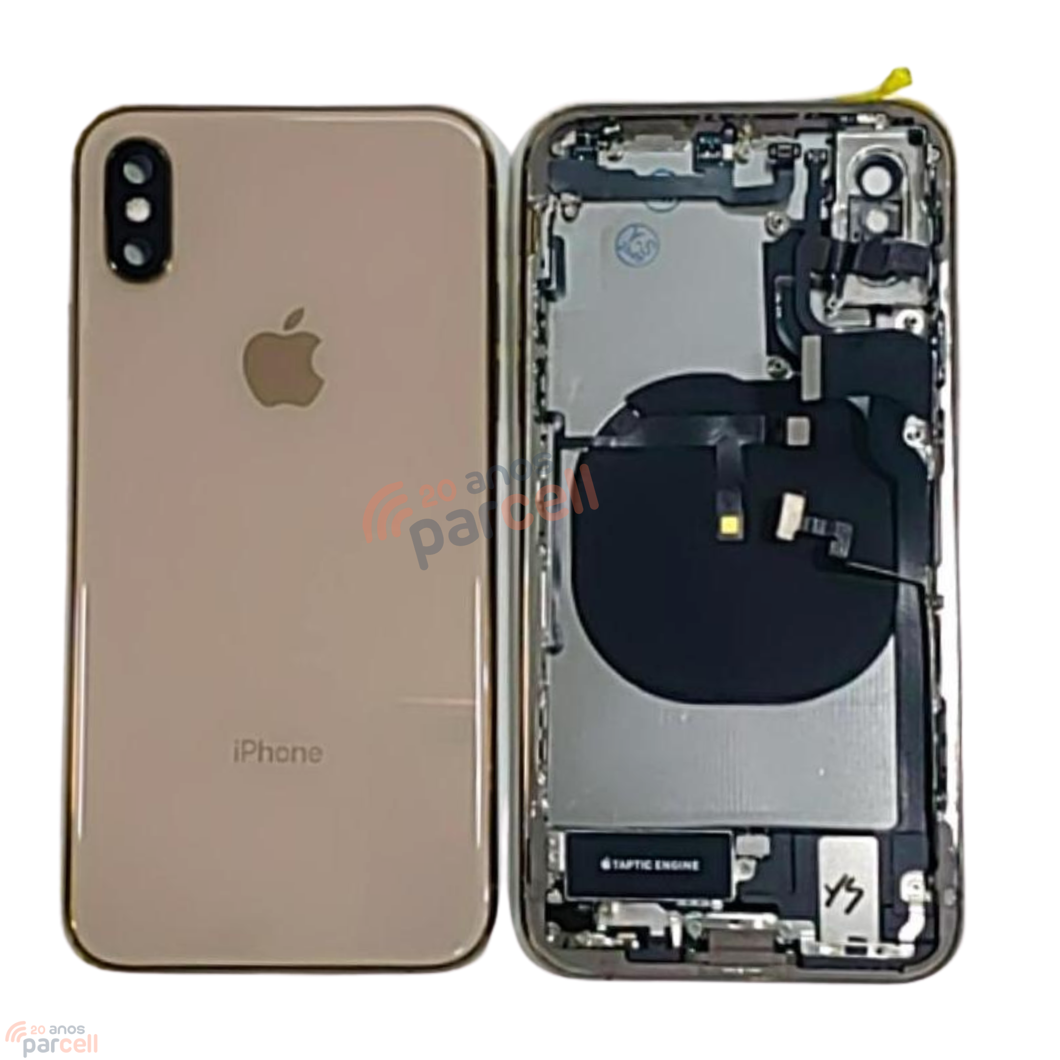 Carcaça Completa Iphone XS - Dourada