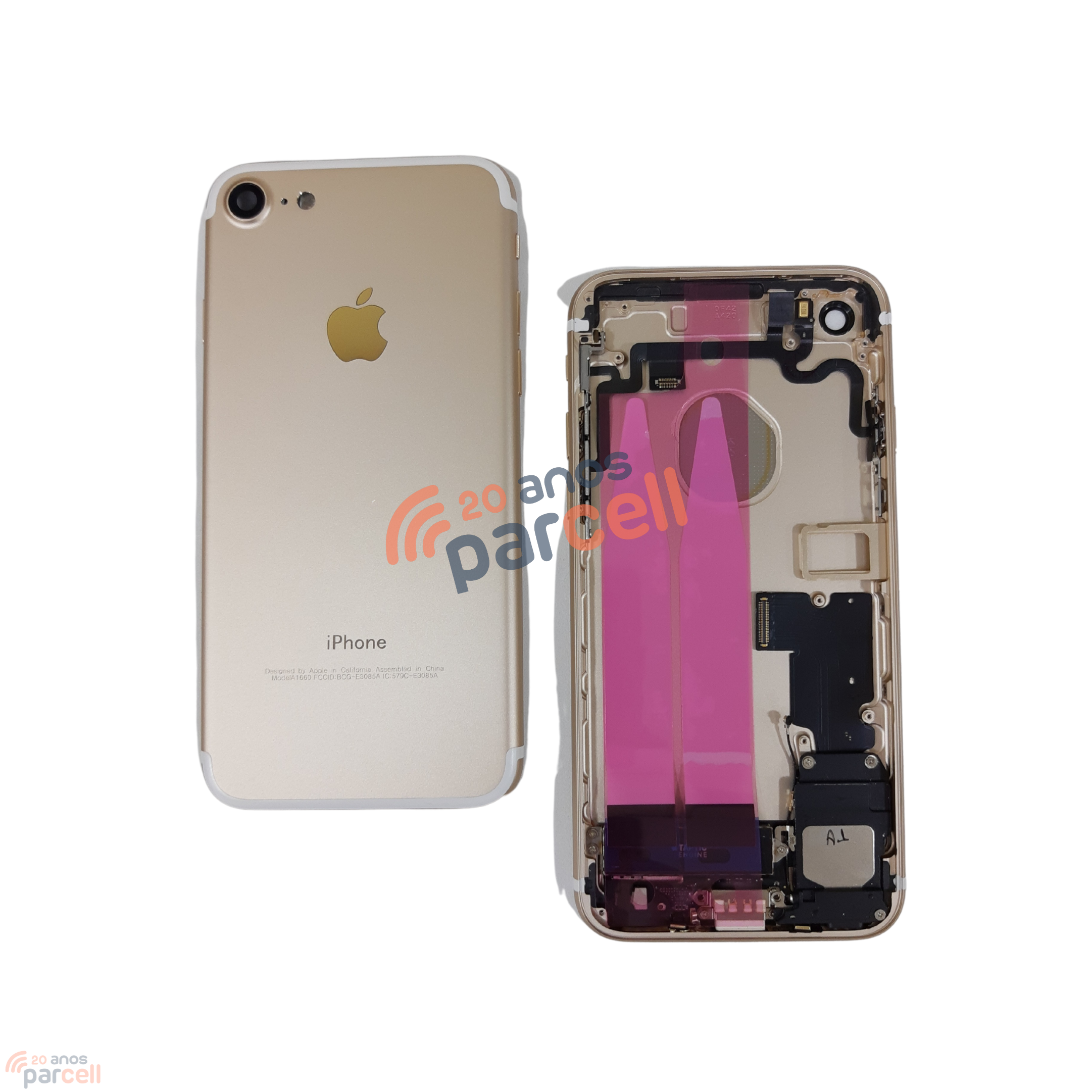 Carcaça Completa Iphone 7 - Dourado