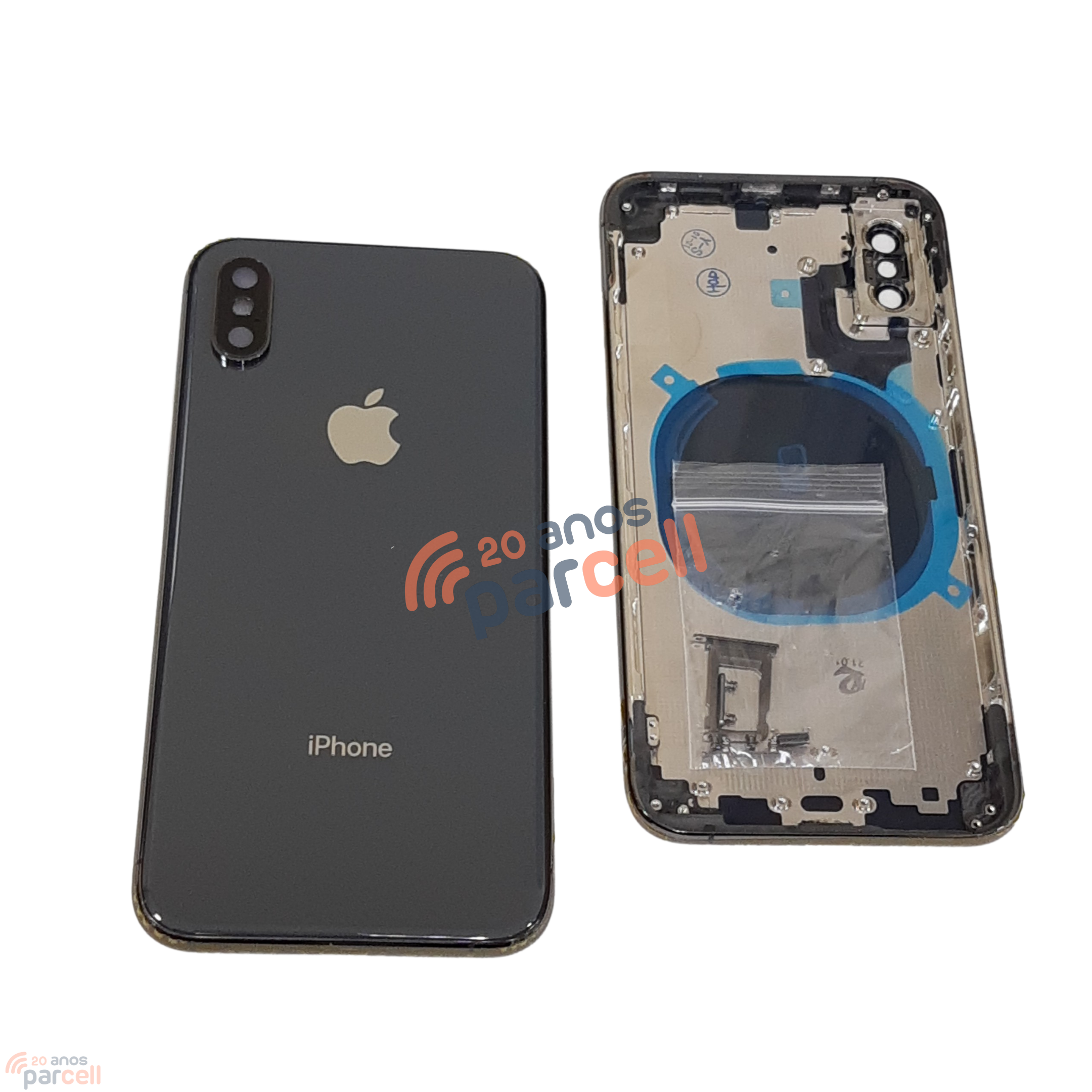 Carcaça Completa Iphone XS - Cinza