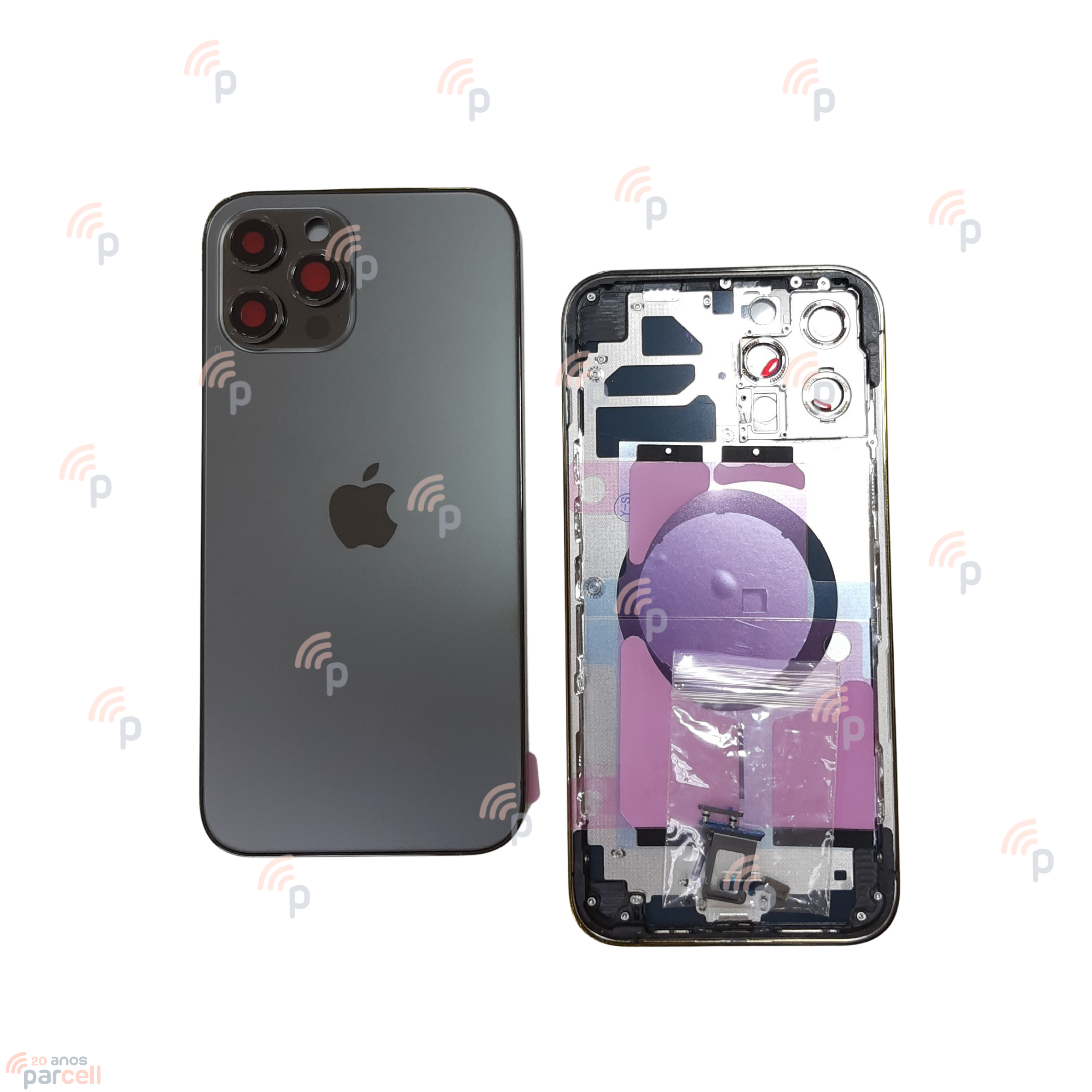 Carcaça Iphone 12 Pro Max Preto