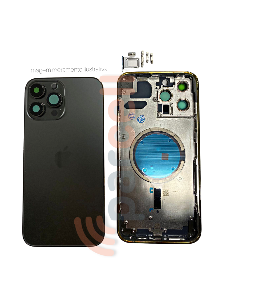 Carcaça Iphone 13 Pro Max Preto