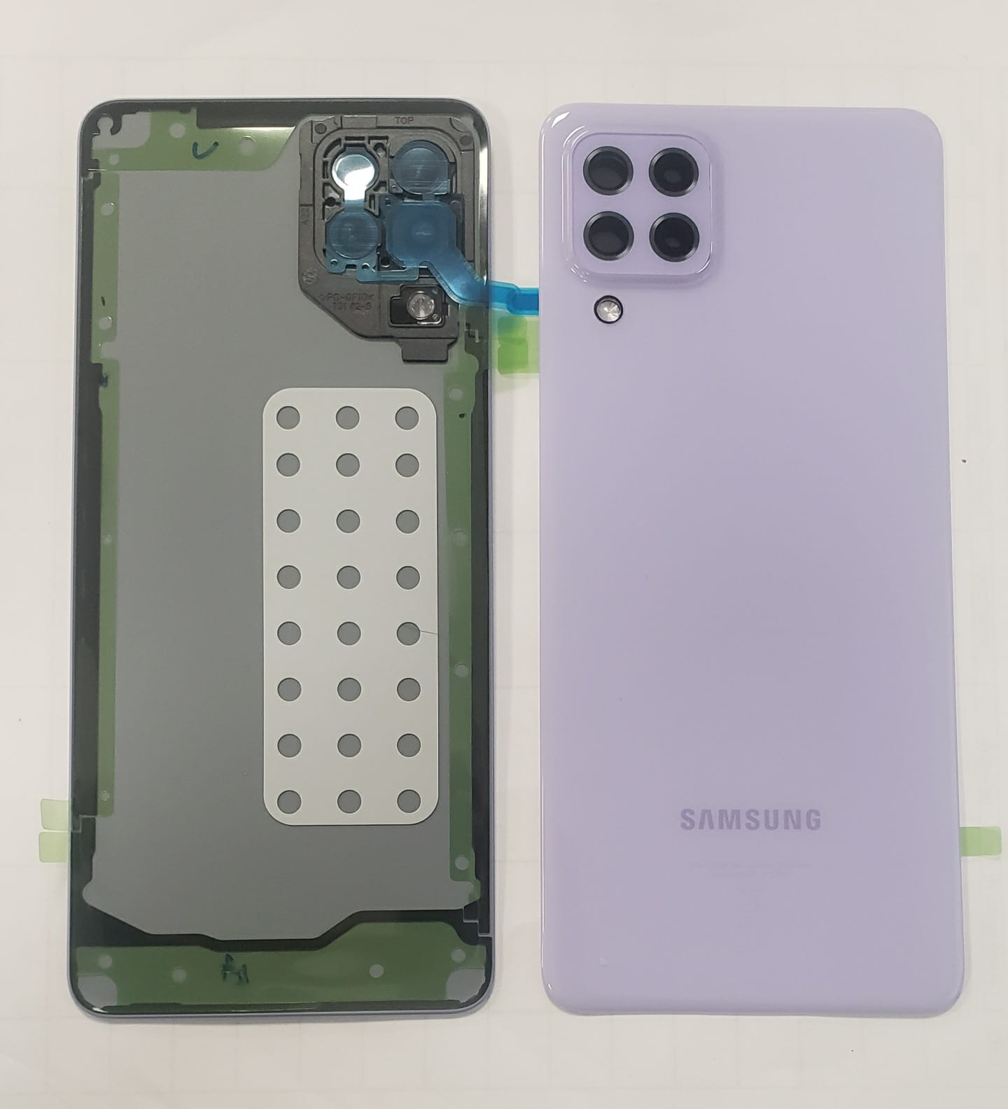 Tampa de Bateria Samsung SM-A225F Galaxy A22 Violeta