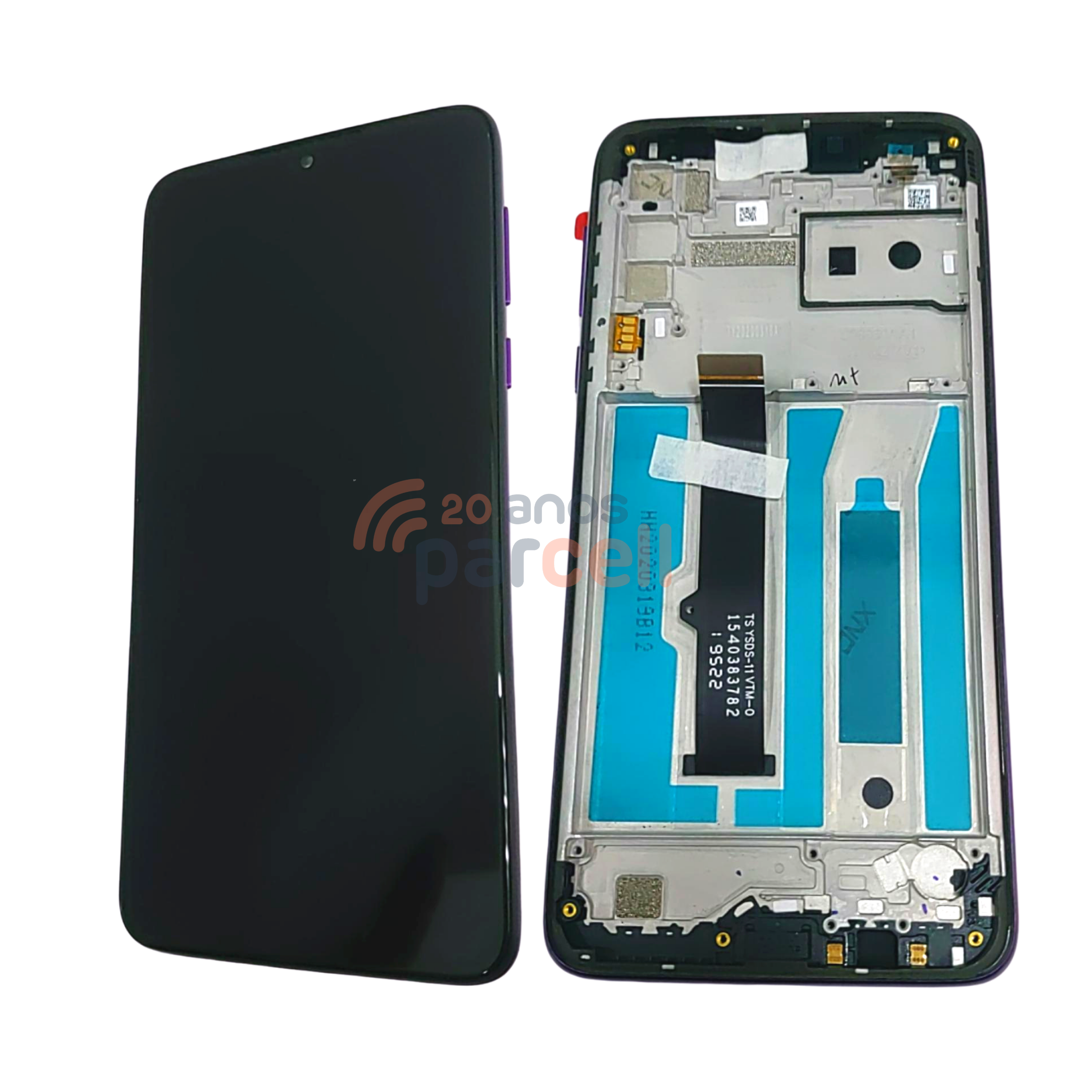Display Motorola Moto One Macro XT2016 Aro Azul