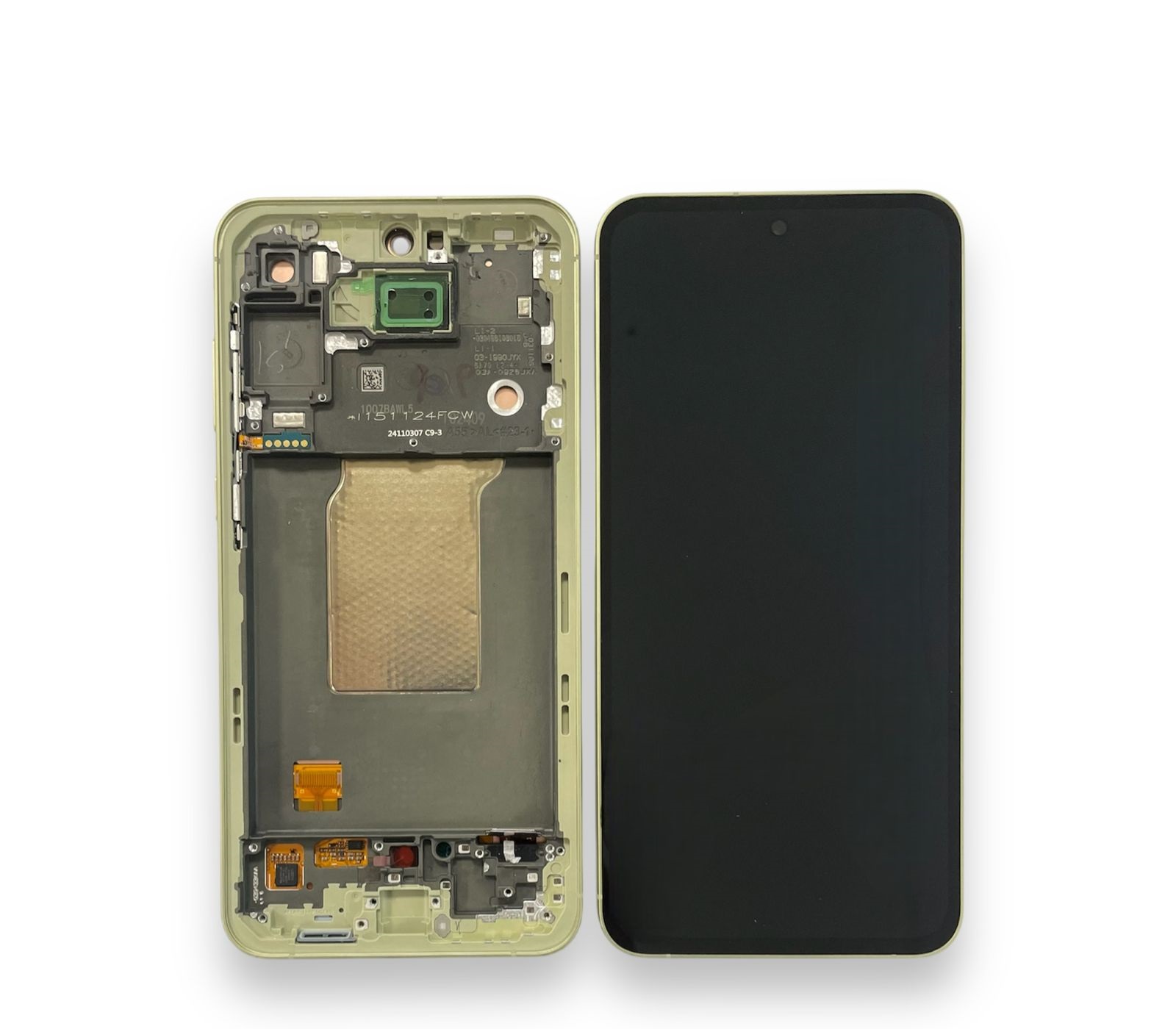Display Samsung SM-A556 Galaxy A55 5G Com Aro Verde