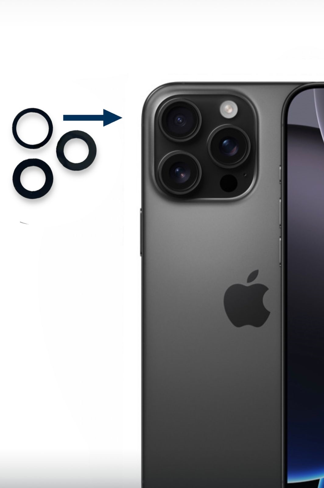 Lente Câmera Iphone 16 Pro