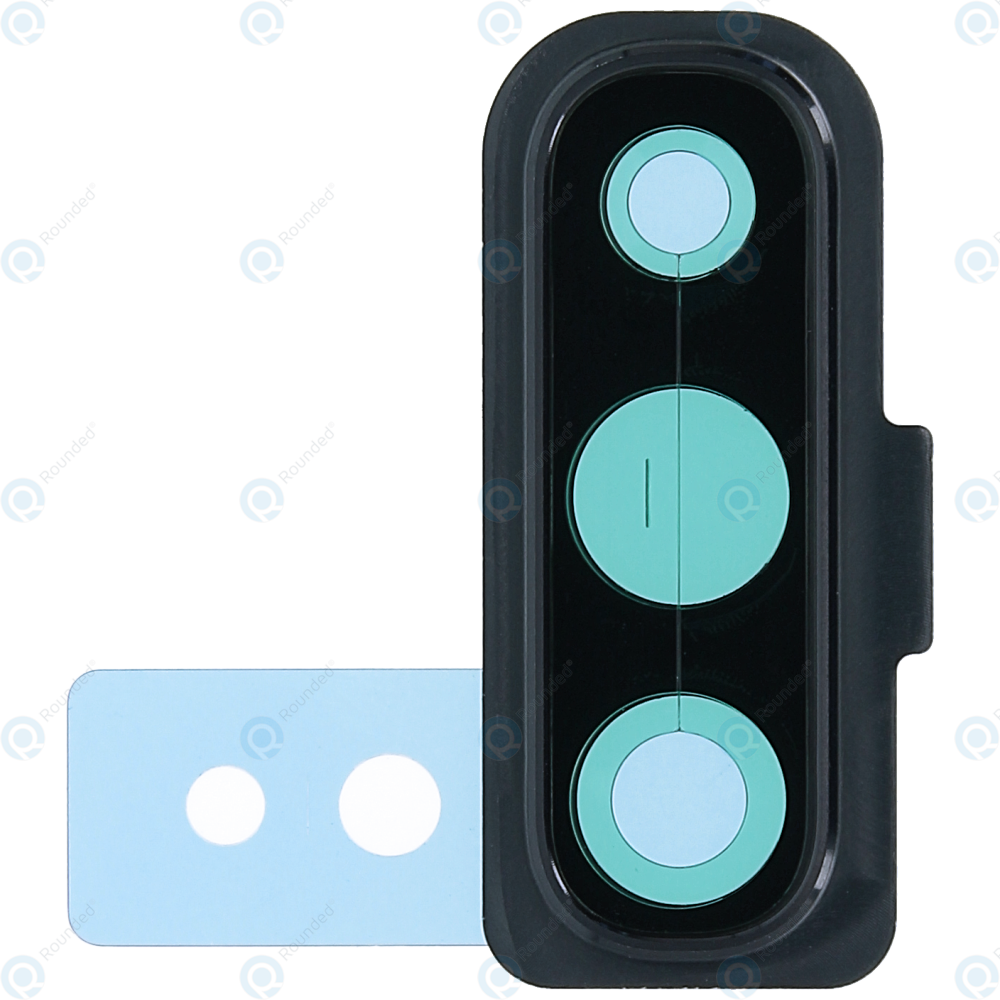 Frame da Lente Camera Traseira Samsung SM-A705 Galaxy A70 Preto