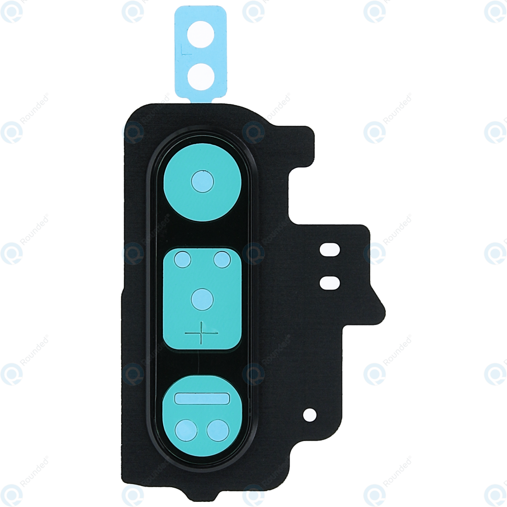 Frame da Lente Camera Traseira Samsung SM-N970 Galaxy Note 10 Preto