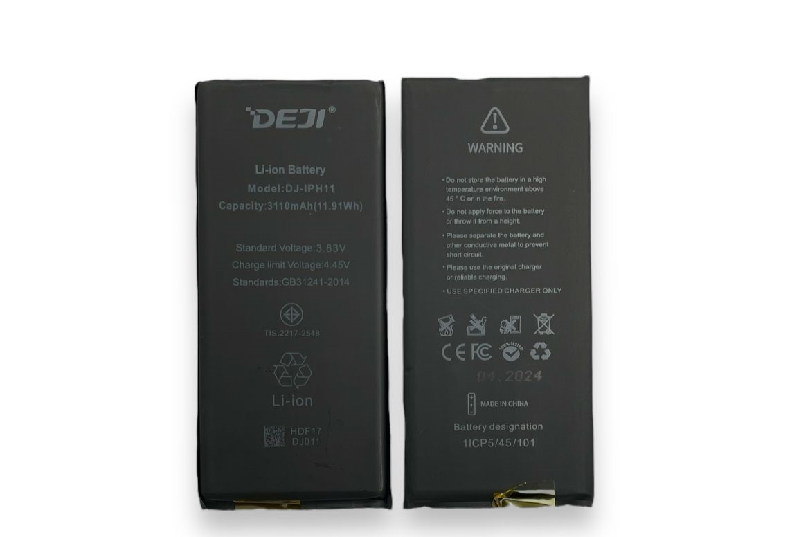 Bateria DEJI Iphone 11 Sem Flex 3110 mAh