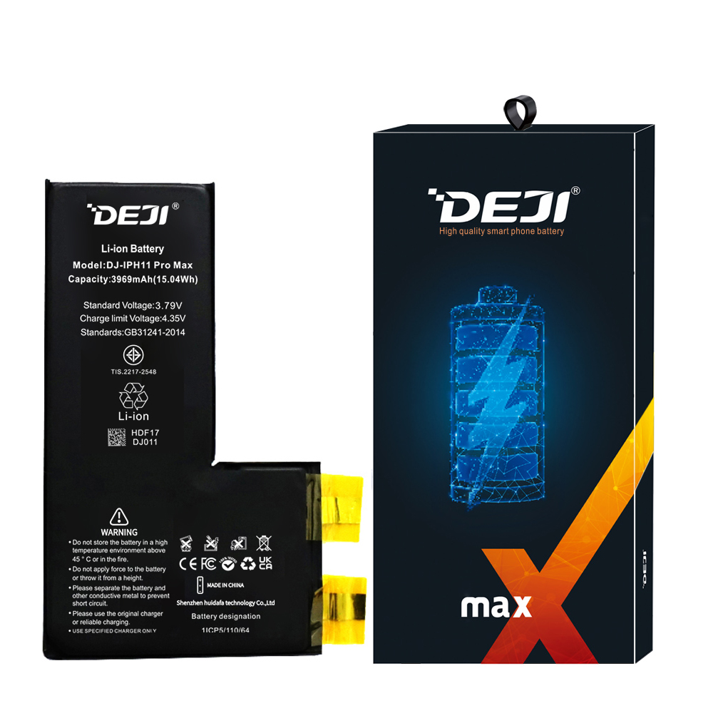 Bateria DEJI Iphone 11 Pro Max Sem Flex 3969 mAh