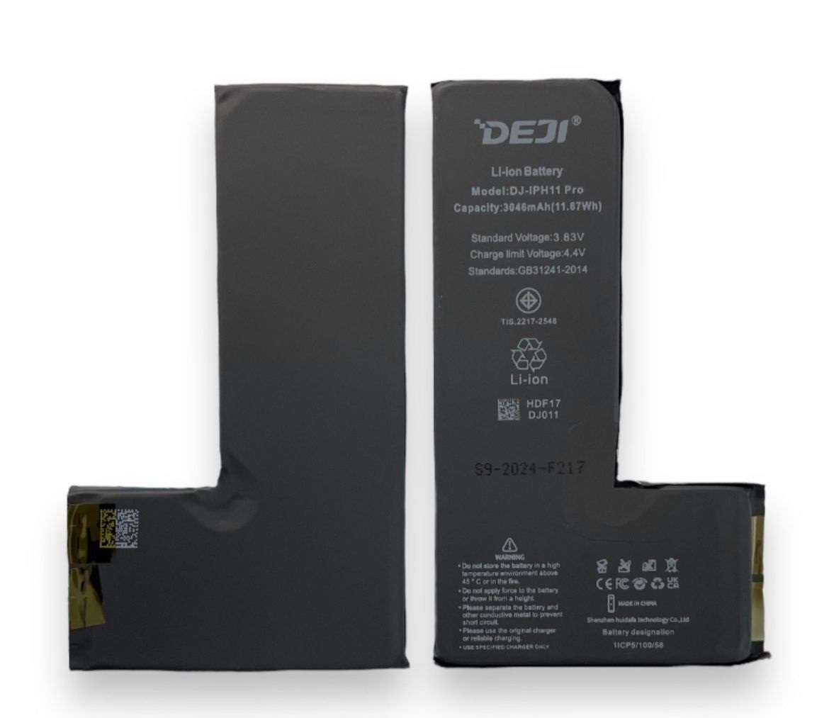 Bateria DEJI Iphone 11 Pro Sem Flex 3046 mAh