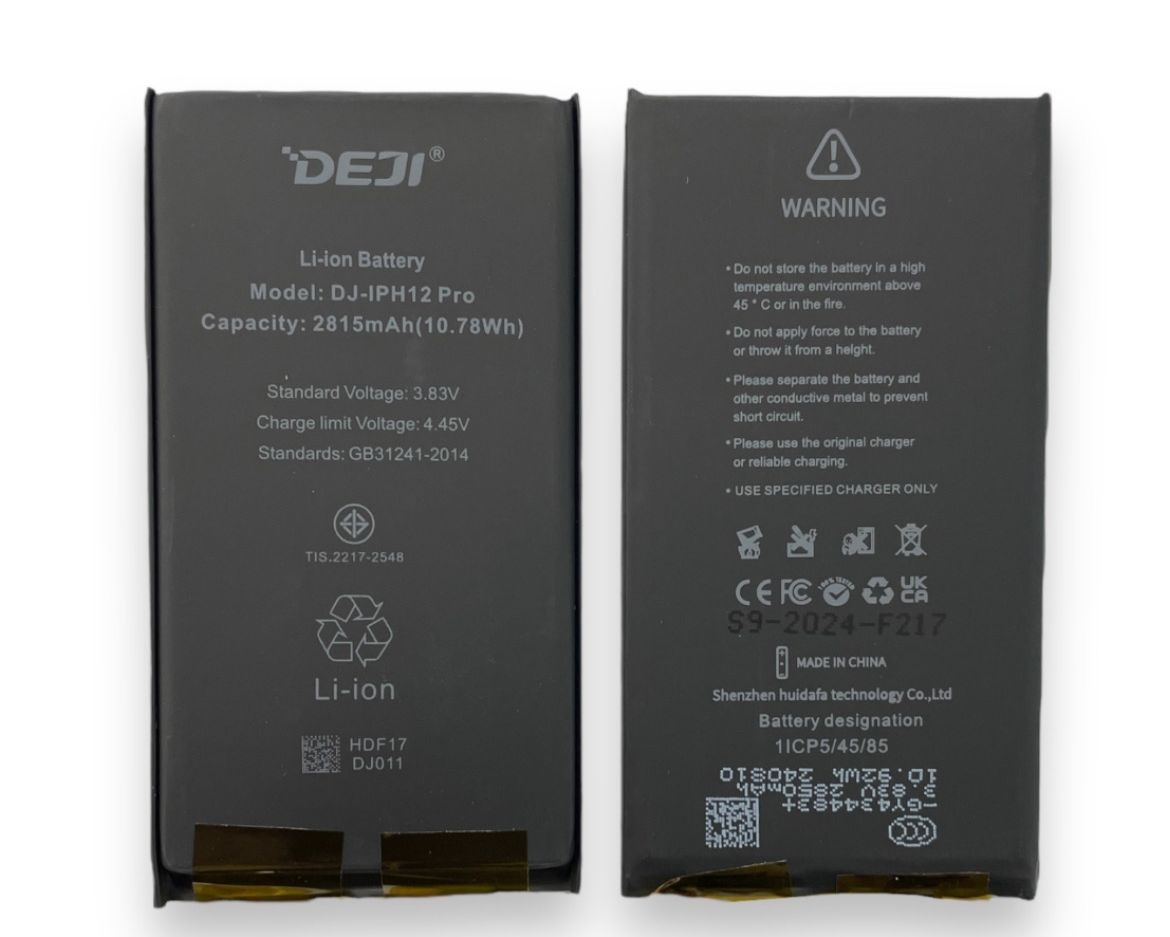 Bateria DEJI Iphone 12 Sem Flex 2815 mAh