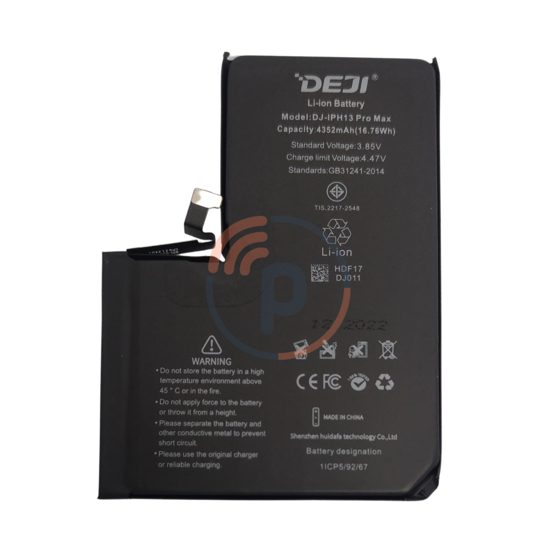 Bateria DEJI Iphone 13 Pro Max - 4352 mAh