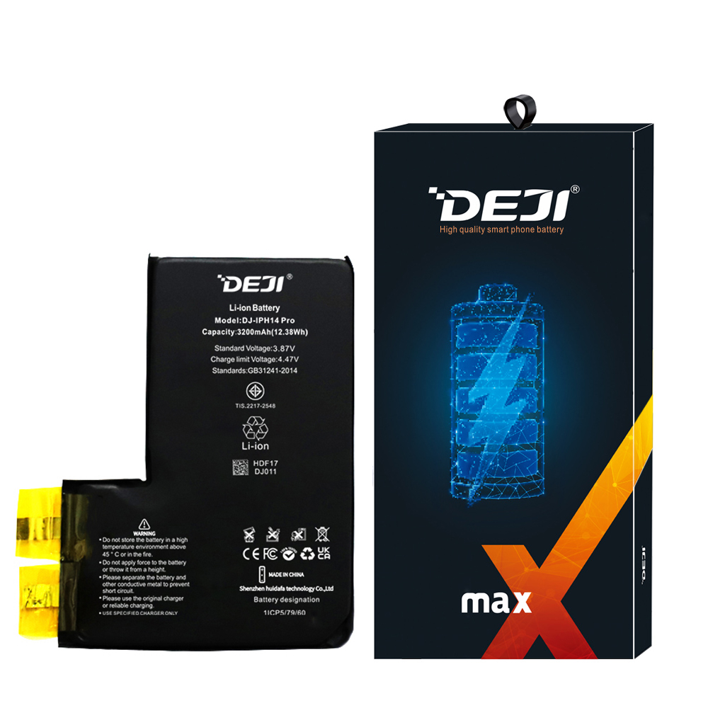 Bateria DEJI Iphone 14 Pro Sem Flex