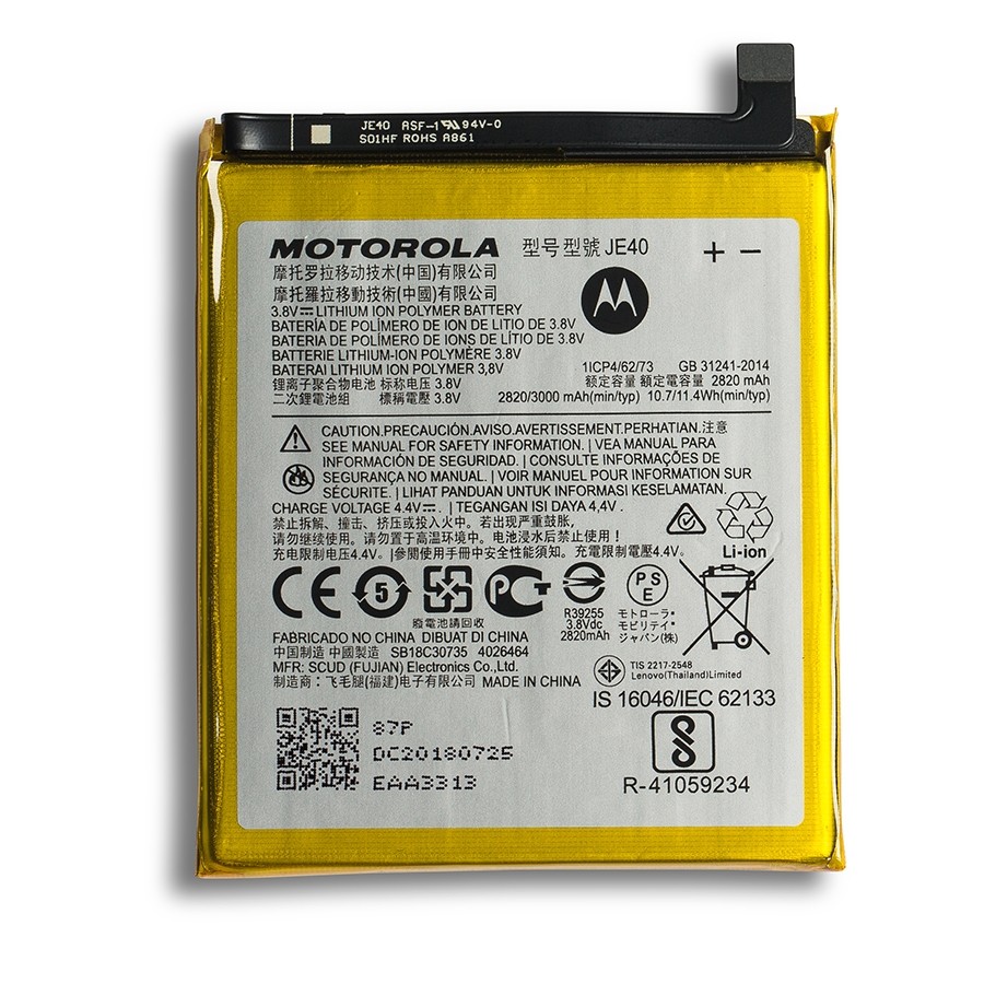 Bateria Motorola Moto One XT1941 / G7 Play XT1952 JE40