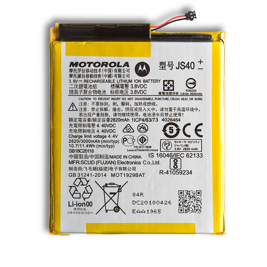 Bateria Motorola Moto Z3 Play XT1929 JS40