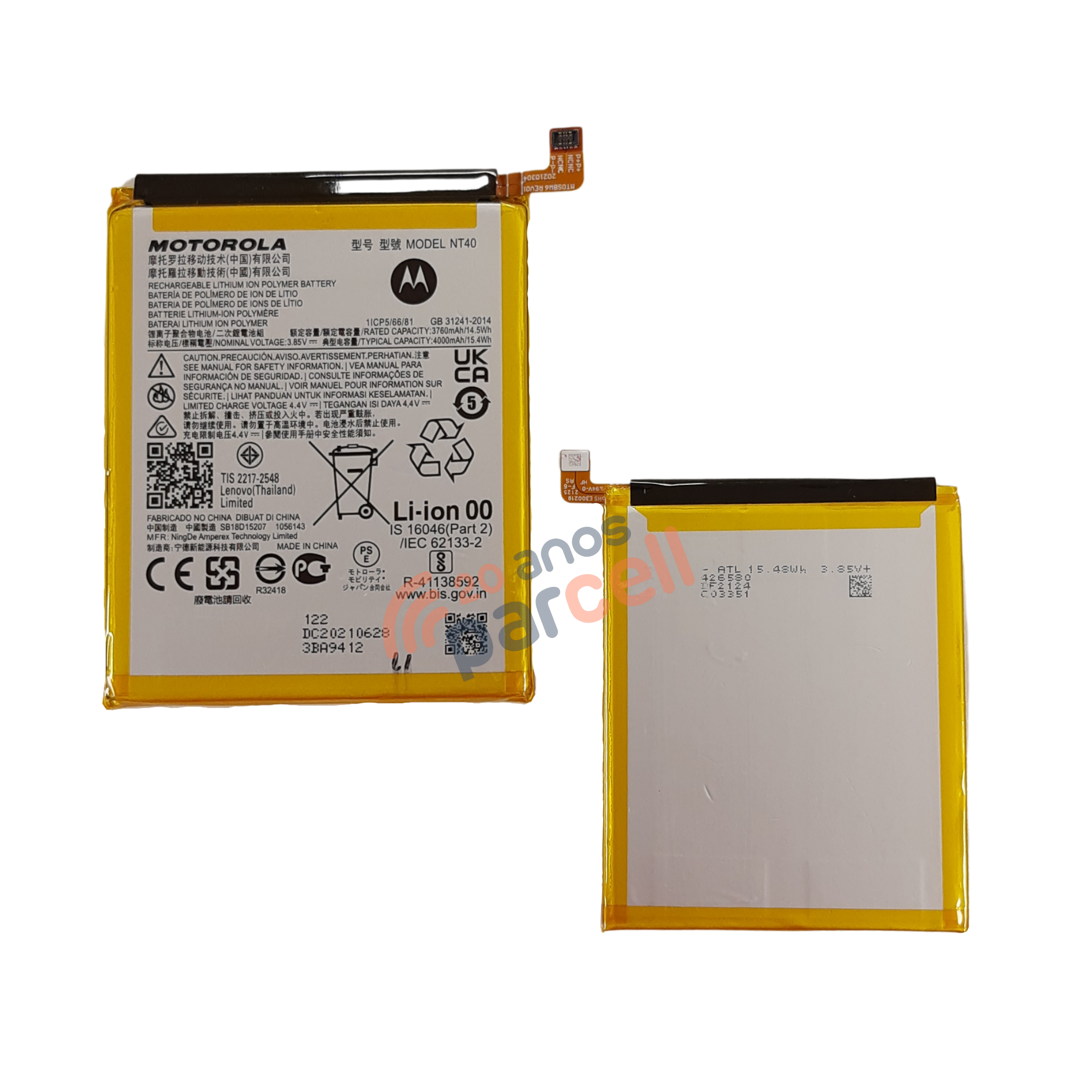 Bateria Motorola Moto E20 XT2155 NT40