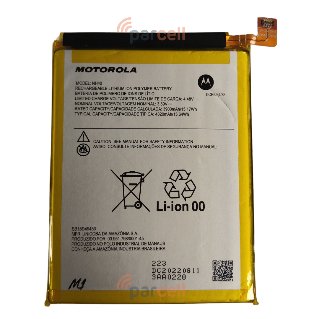 Bateria Motorola Moto E22 XT2239 NH40