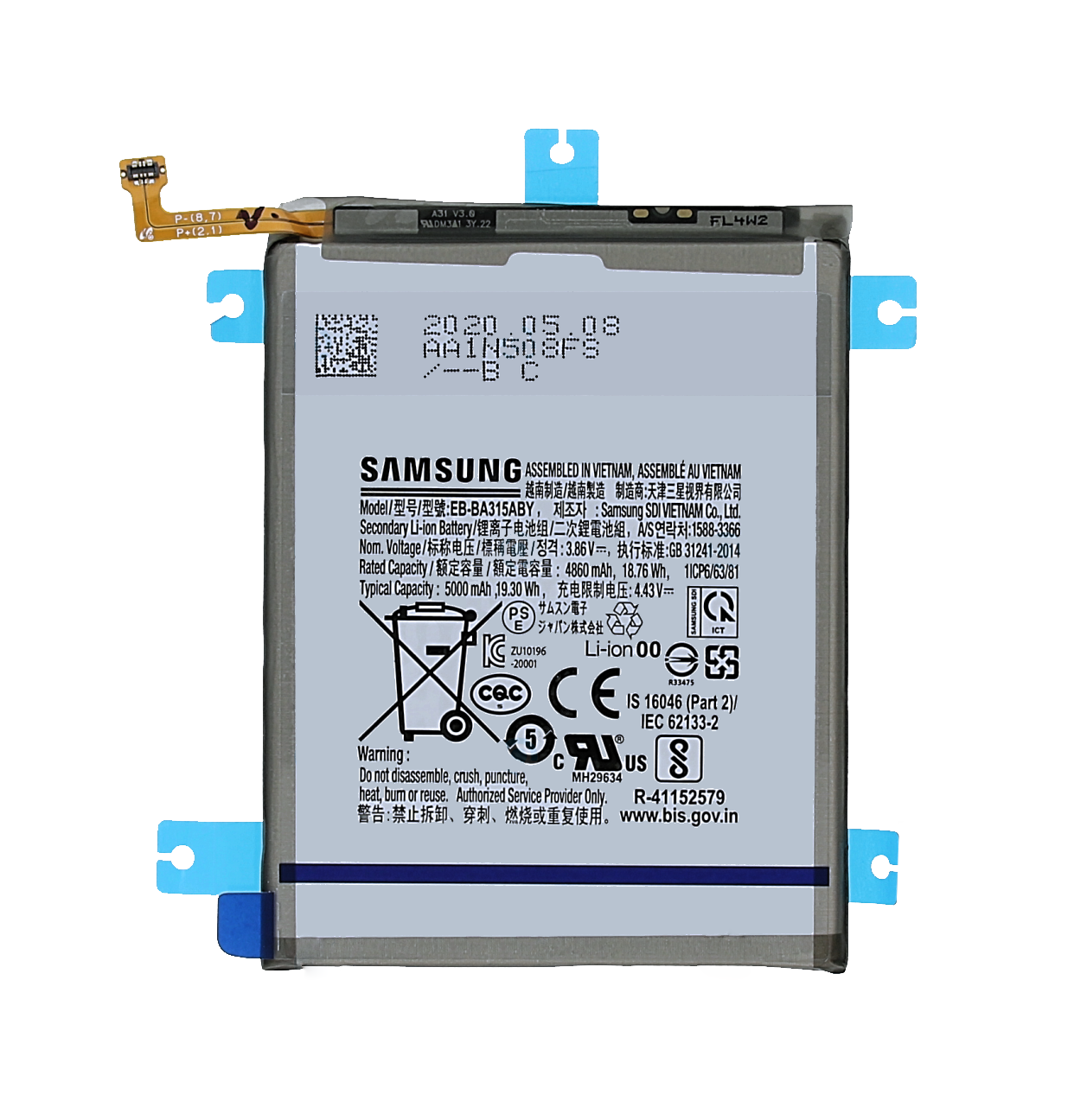 Bateria Samsung SM-A315 Galaxy A31 / SM-A325 Galaxy A32