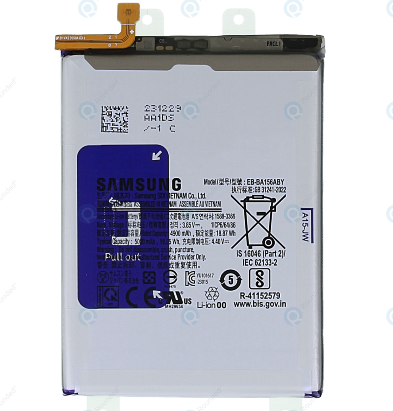 Bateria Samsung SM-A155 A156 Galaxy A15 4G / 5G