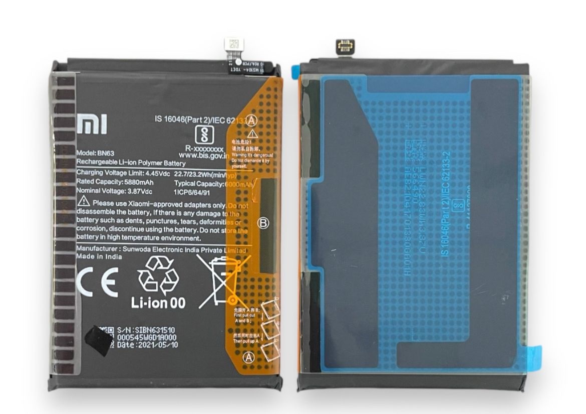 Bateria Xiaomi Redmi 10 BN63