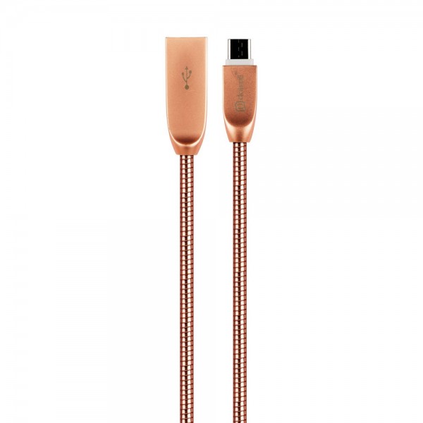 Cabo de dado Micro Usb 1,2m Dotcell  DC-1079 Bronze