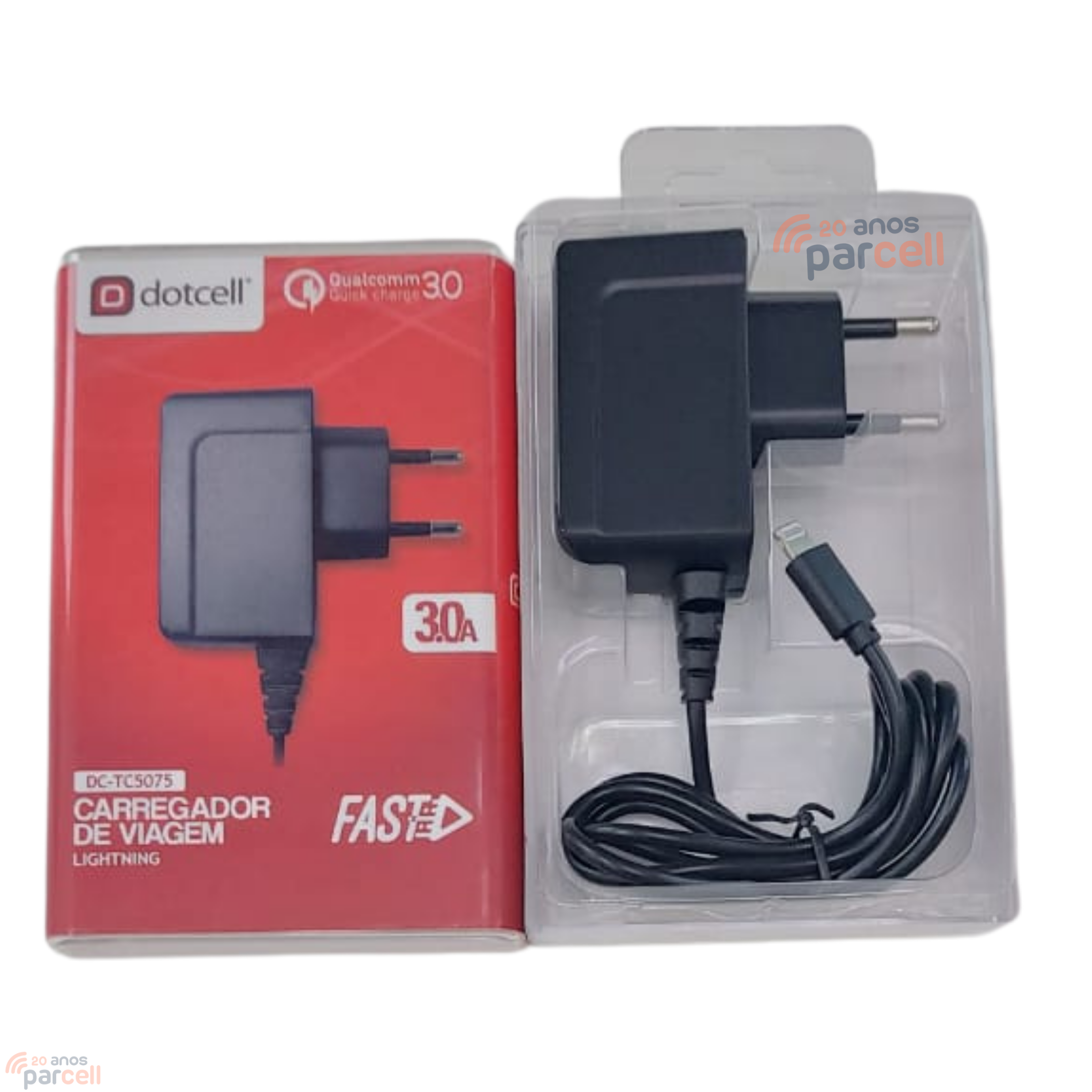 Carregador Iphone Dotcell Fast Charger 3A