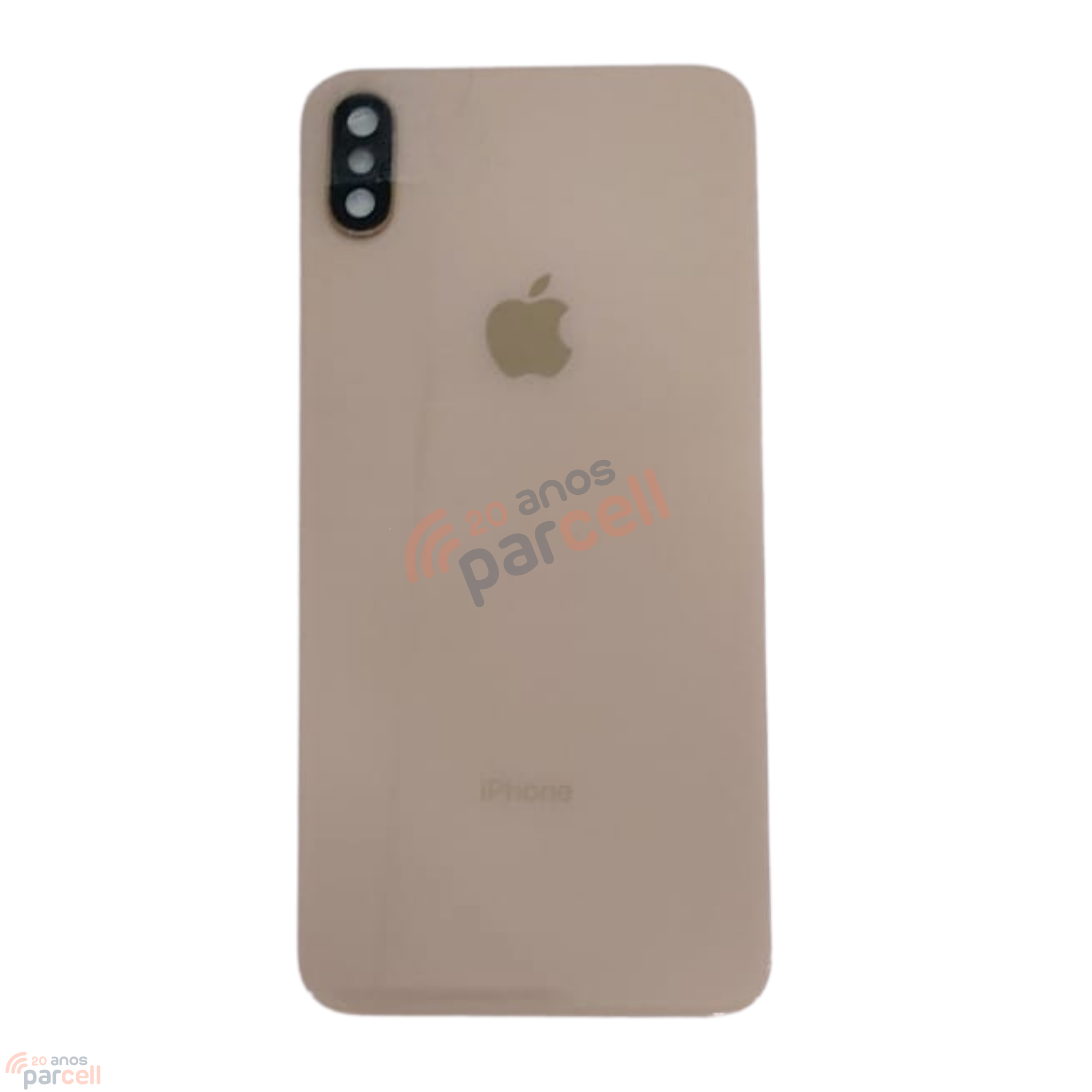 Tampa de Bateria Iphone XS Max - Gold rose