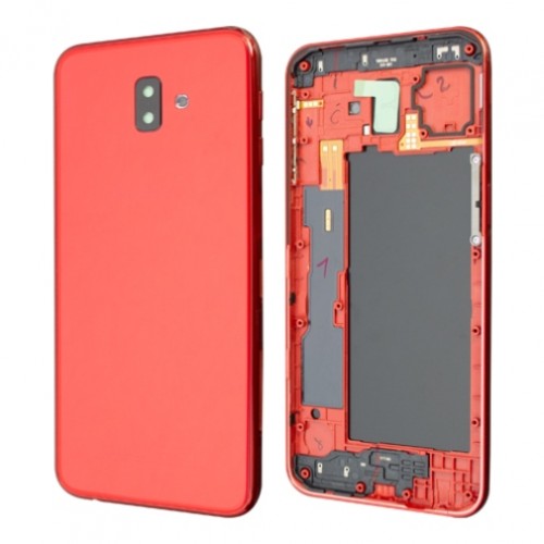 Carcaça Samsung SM-J610 Galaxy J6 Plus - Vermelho