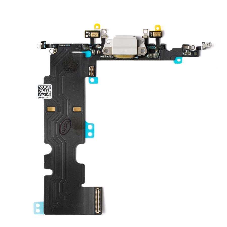 Conector de Carga Iphone 8 Plus - Prata
