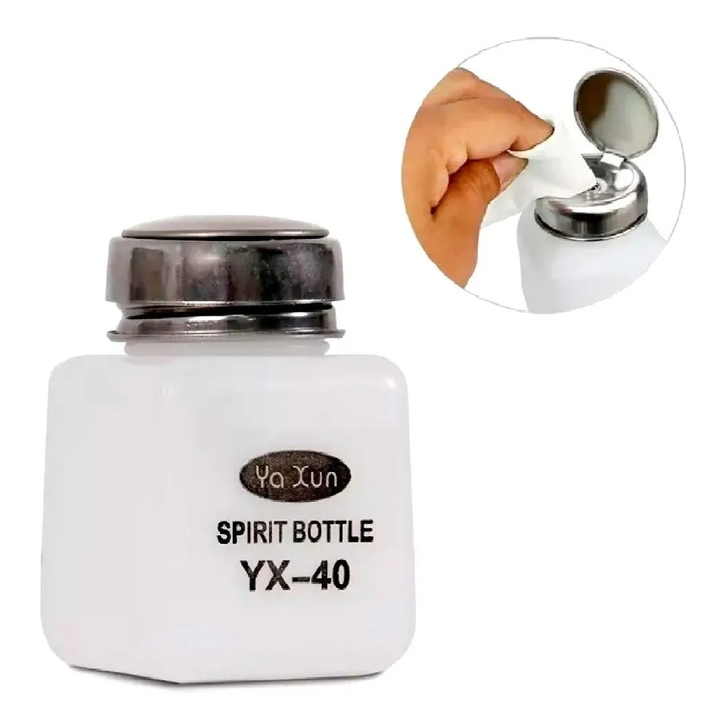 Dispenser 100Ml Yaxun Yx-40 ( Pote P/ Alcool.Iso/Tiner/Fluxo)