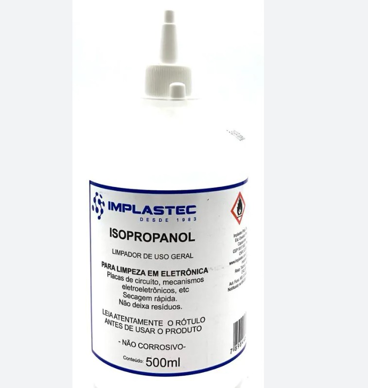 Álcool Isopropílico 500ml