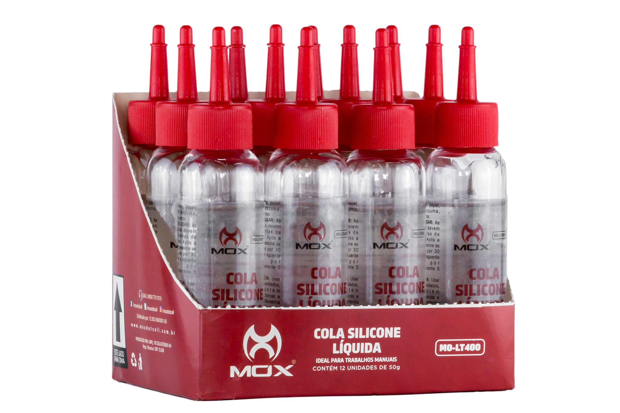 COLA DE SILICONE LIQUIDA MO-LT400 50G