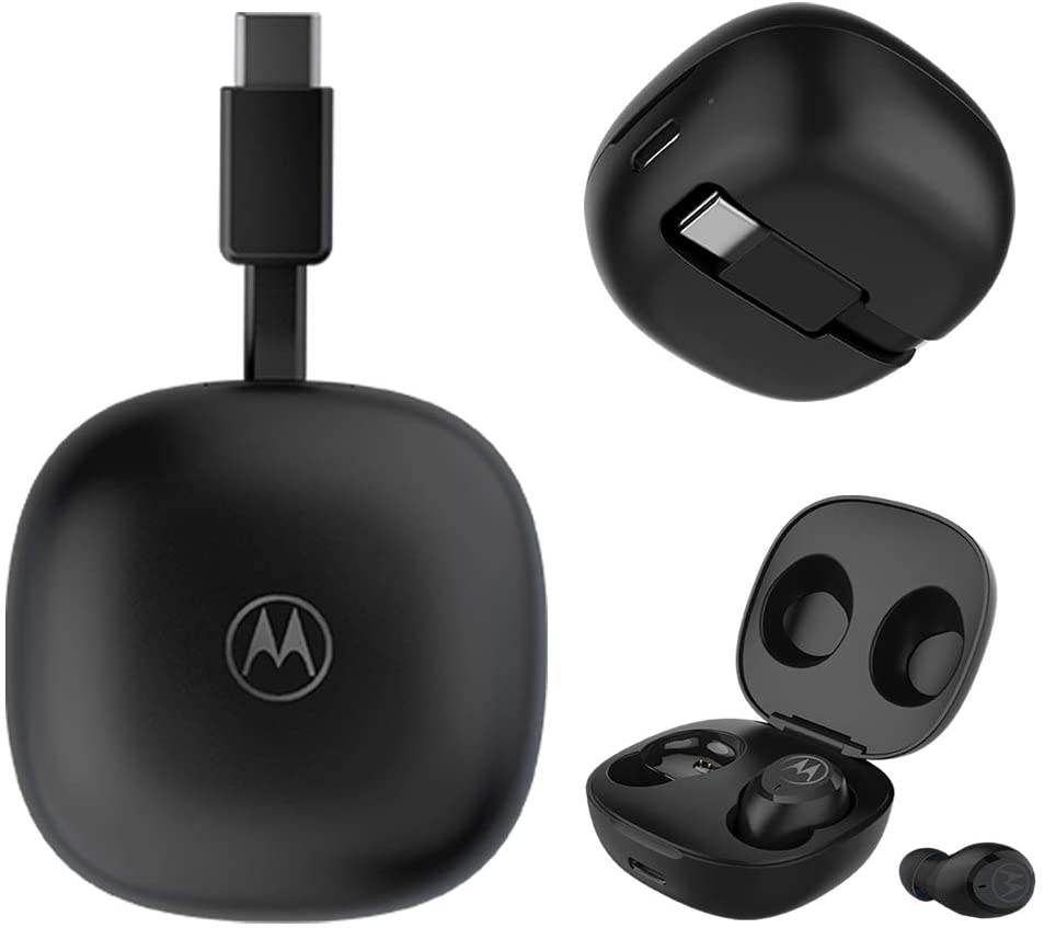 Fone de ouvido Motorola Bluetooth Preto