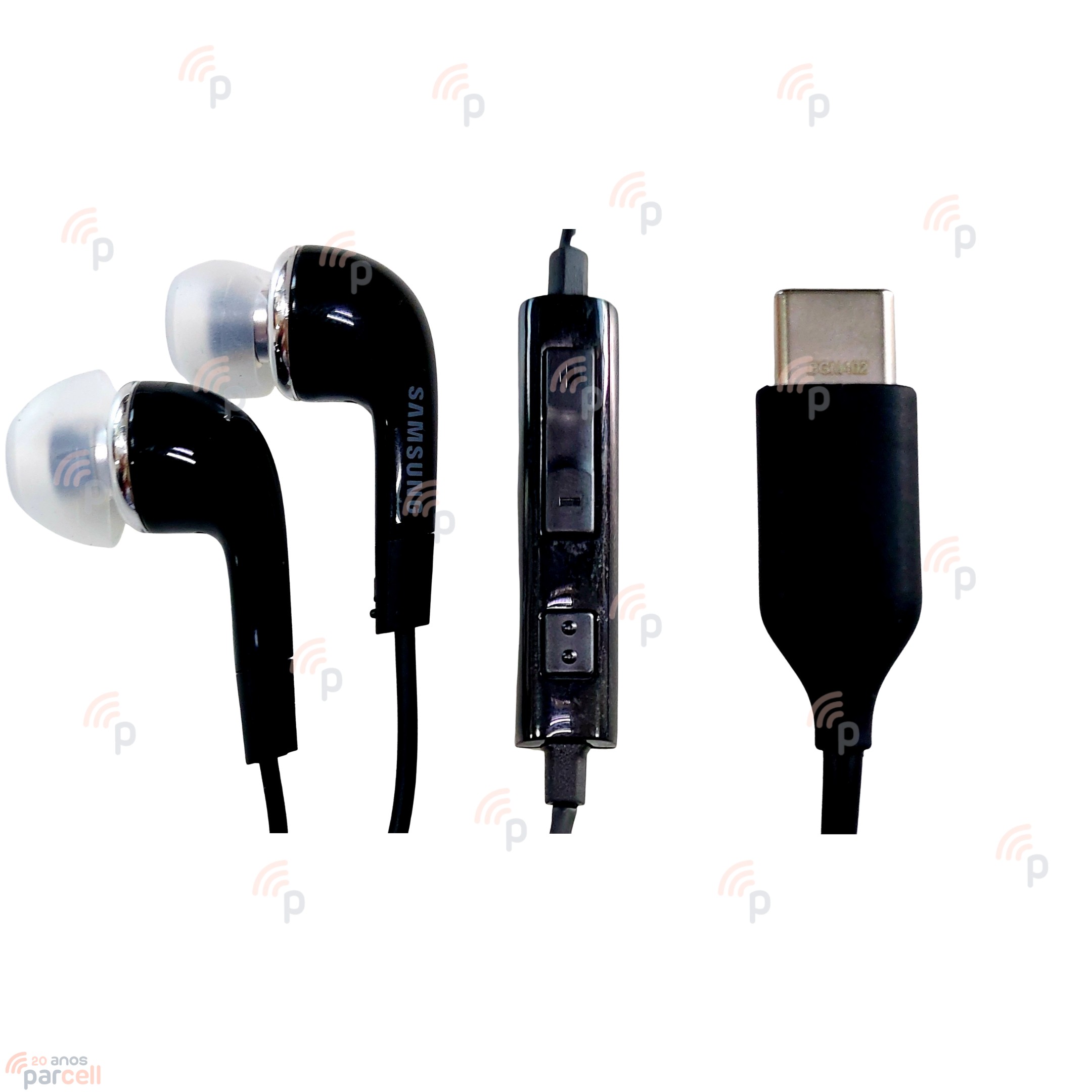 Fone de Ouvido Samsung Type C Preto