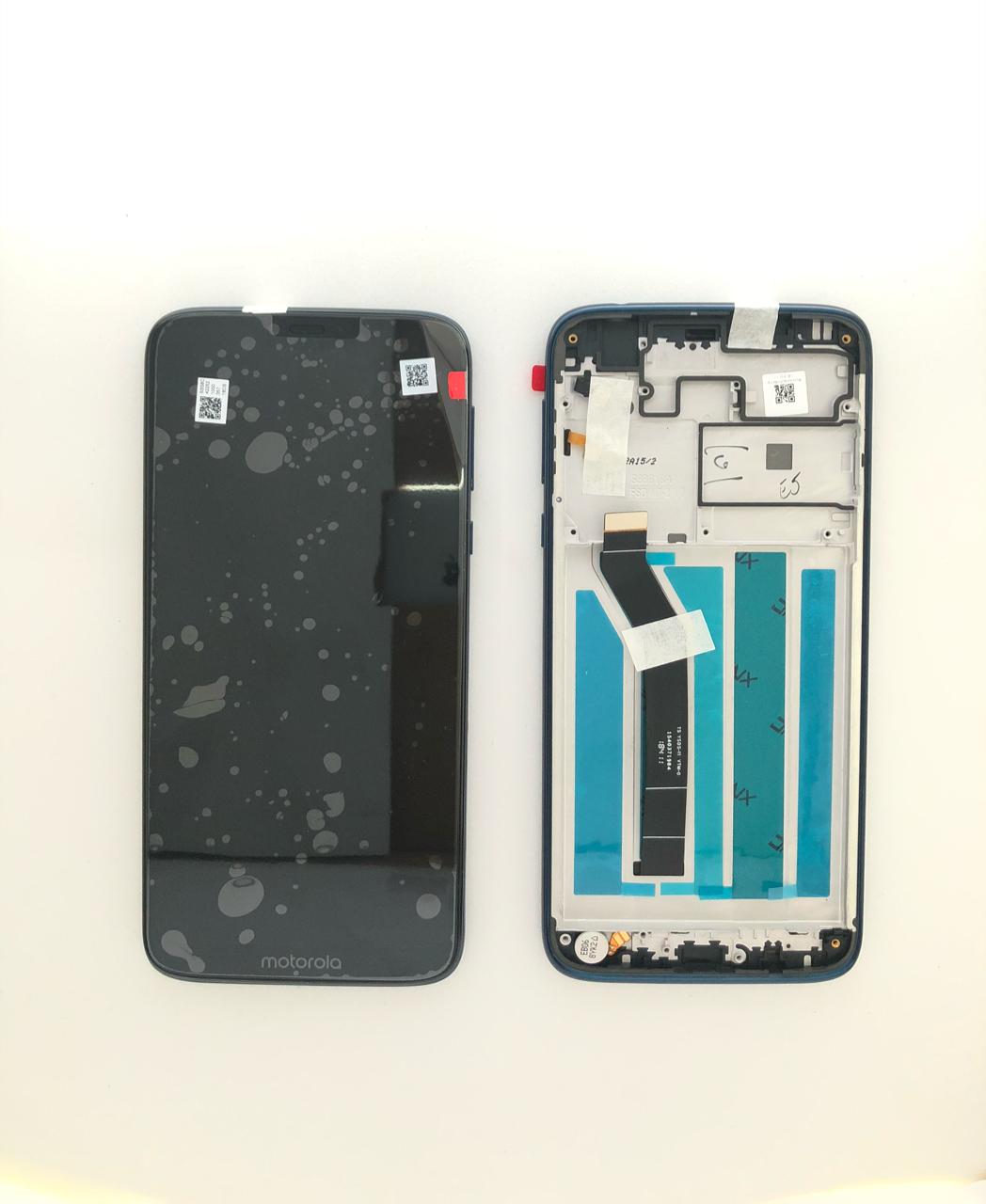 Display Motorola Moto G7 Power XT1955 Aro Lilás