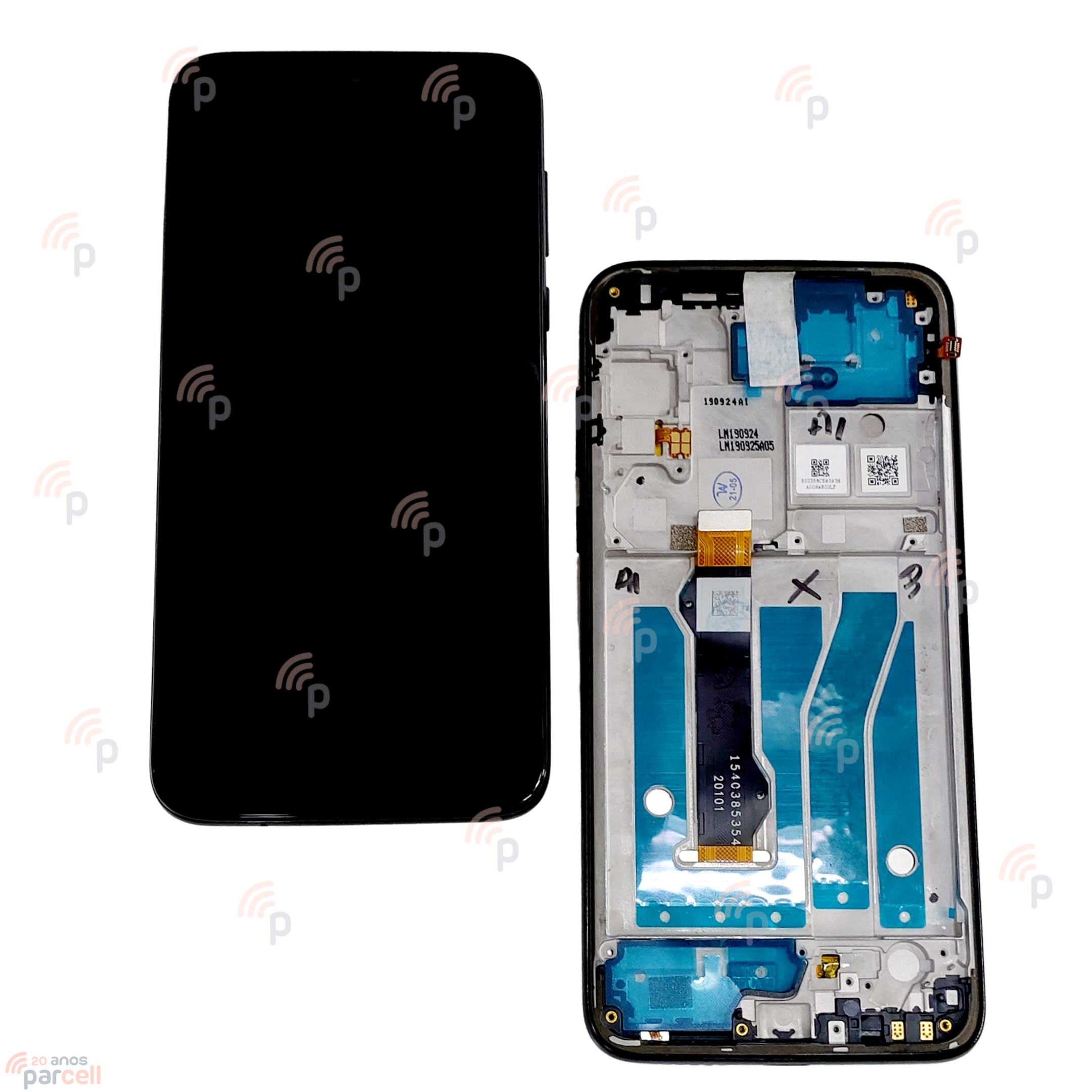 Display Motorola Moto G8 Plus XT2019 Com Aro Preto