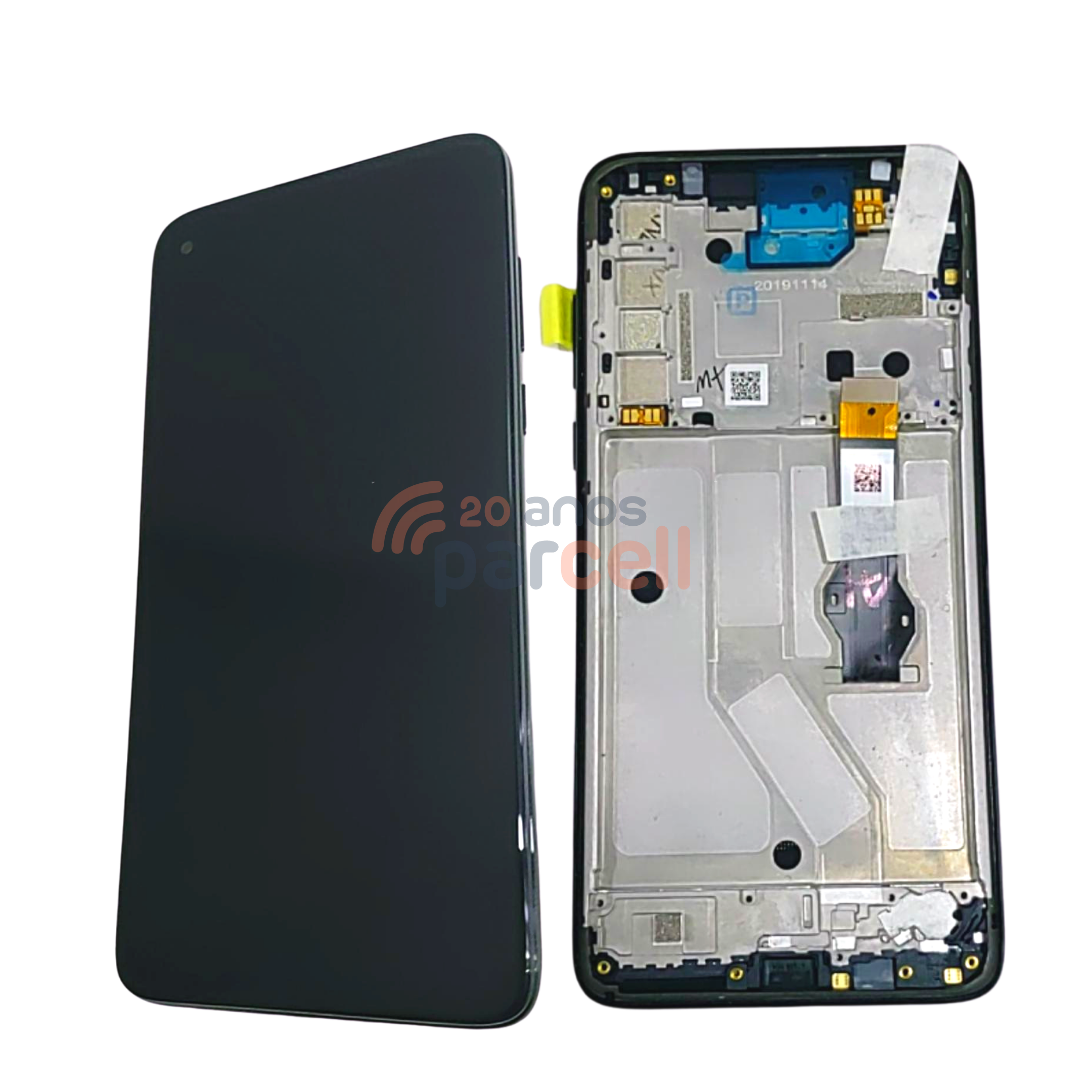 Display Motorola Moto G8 Power XT2041 Com Aro Azul