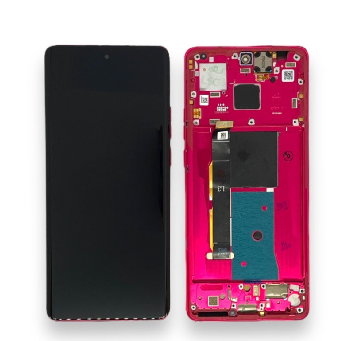 Display Motorola Moto Edge 40 XT2303 Aro Vermelho