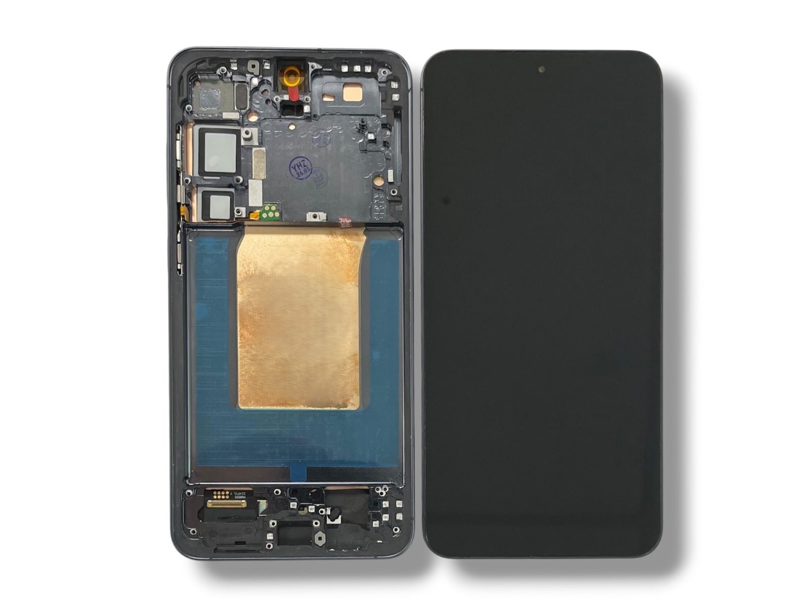 Display Samsung SM-S936 Galaxy S25 Plus Com Aro Preto