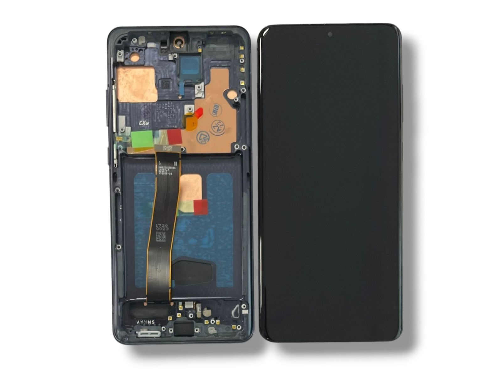 Display Samsung SM-G988 Galaxy S20 Ultra Com Aro Preto