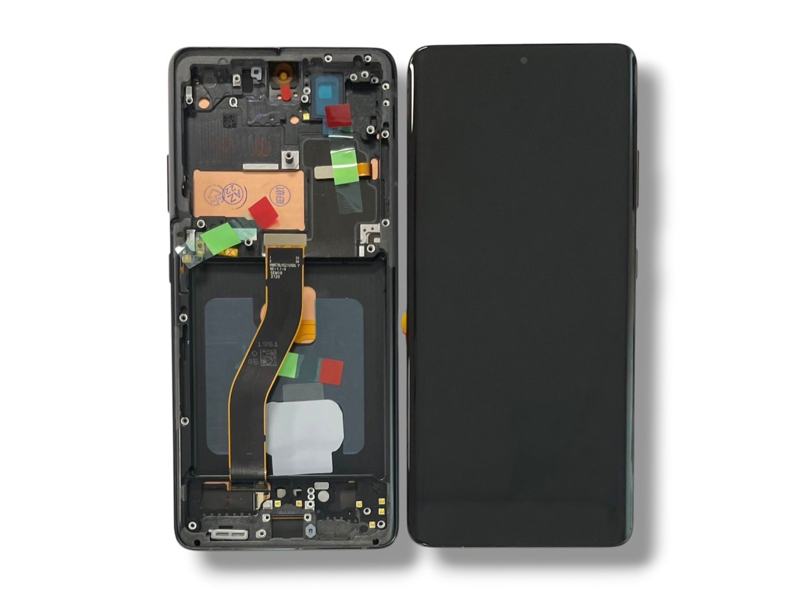 Display Samsung SM-G998 Galaxy S21 Ultra Aro Preto