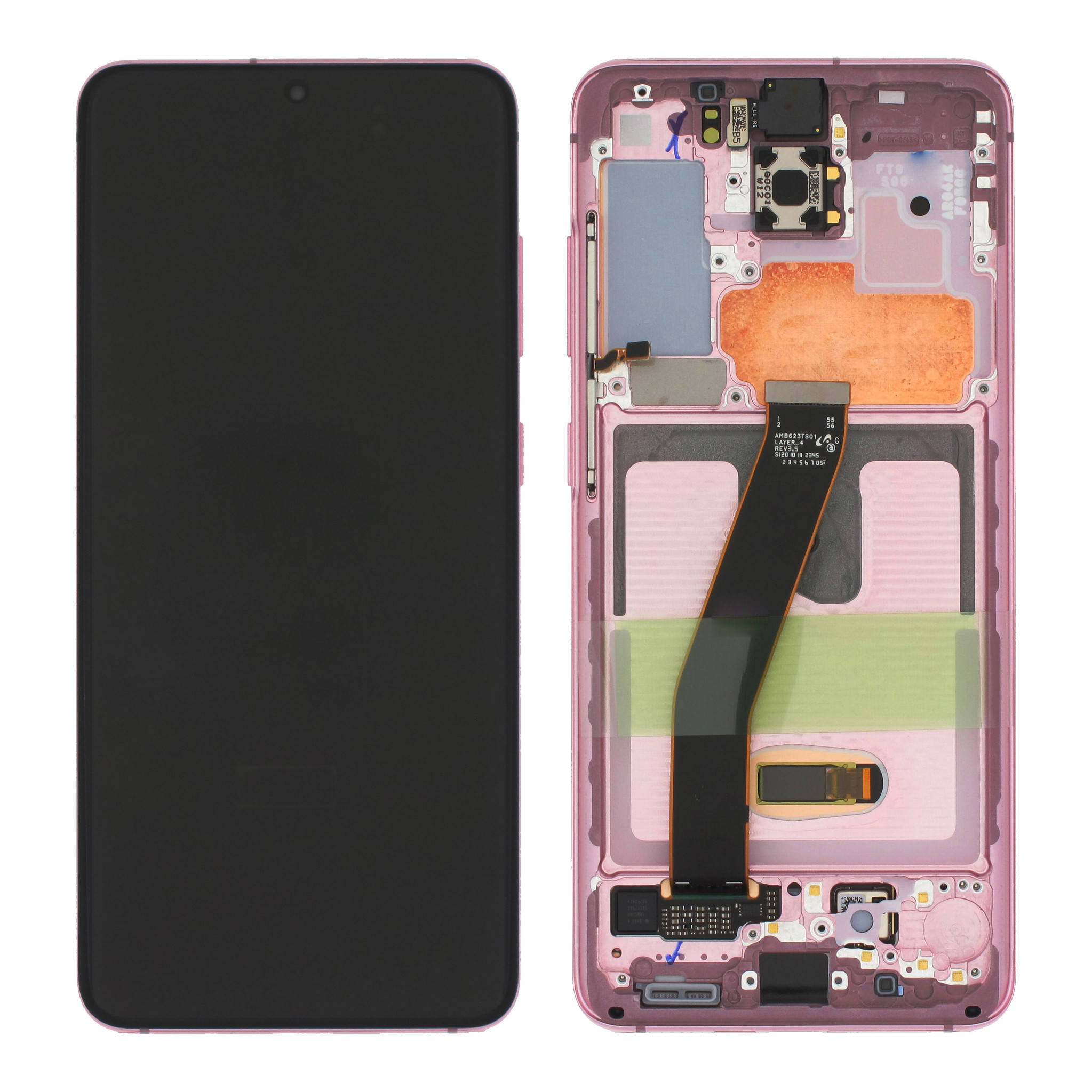 Display Samsung SM-G980 Galaxy S20 Pink