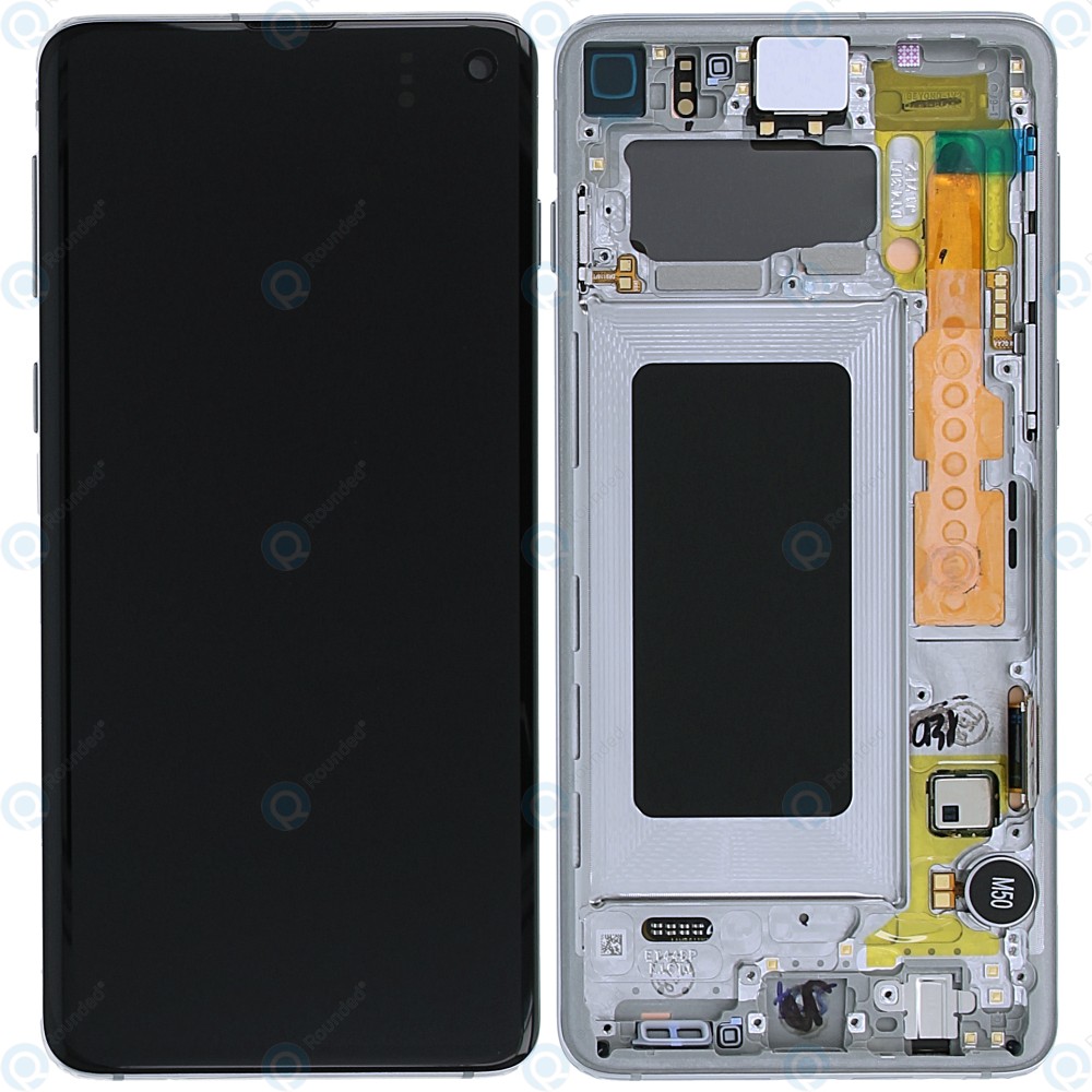 Display Samsung SM-G973 Galaxy S10 - Branco