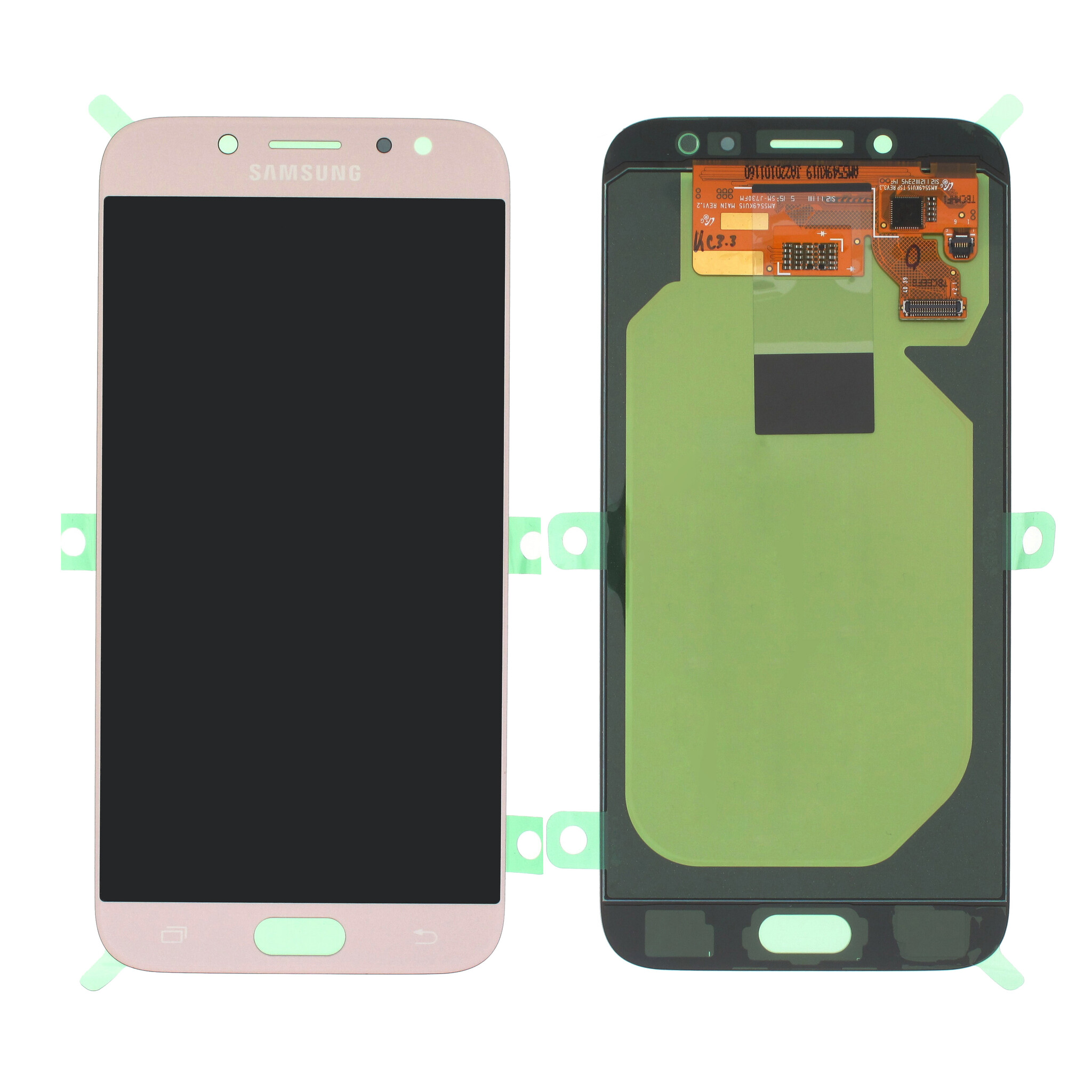 Display Samsung SM-J730 J7 2017 Dourado