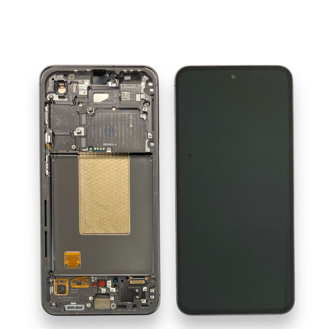 Display Samsung SM-S721 Galaxy S24FE Com Aro Preto