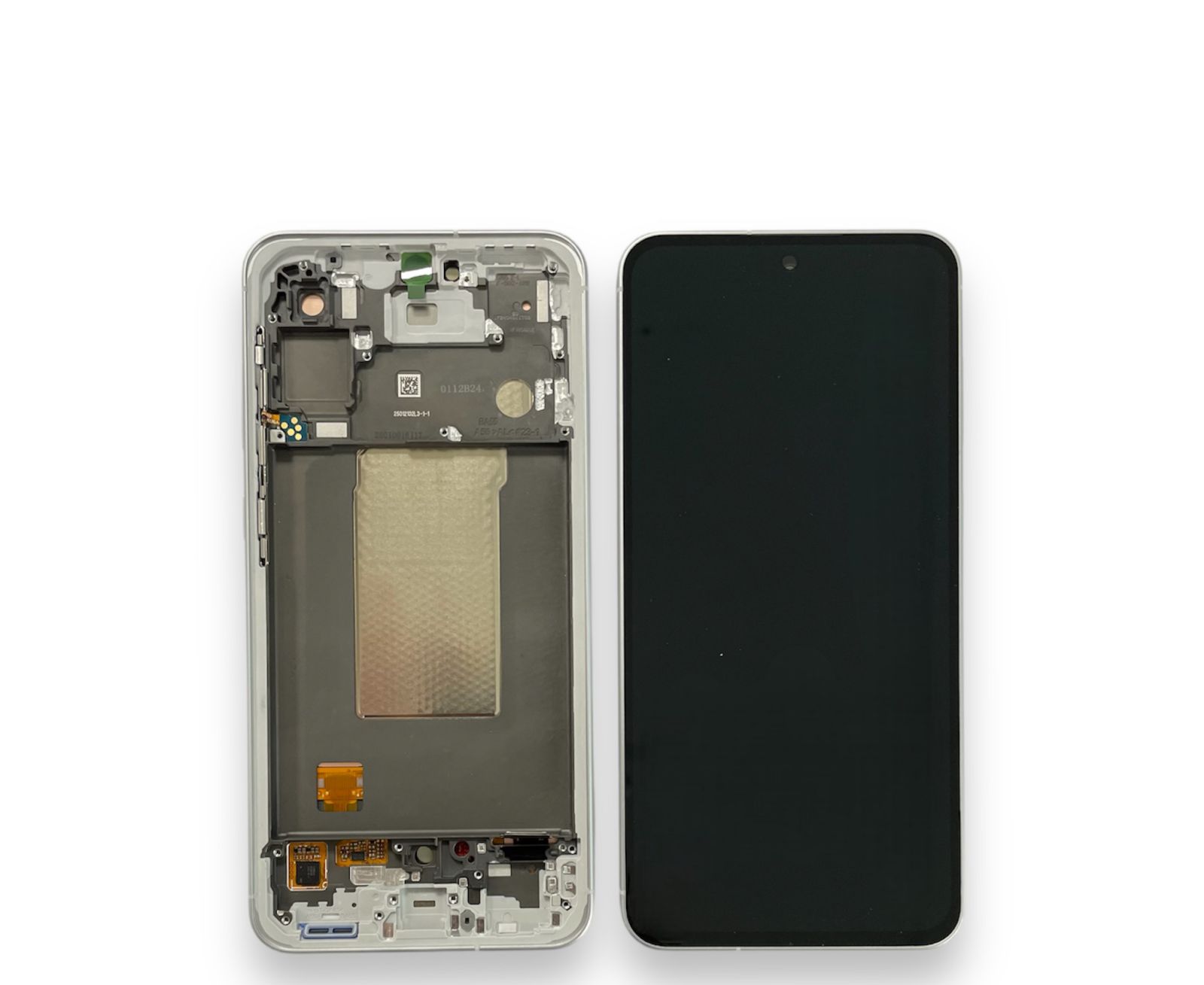 Display Samsung SM-A566 Galaxy A56 5G Com Aro Prata