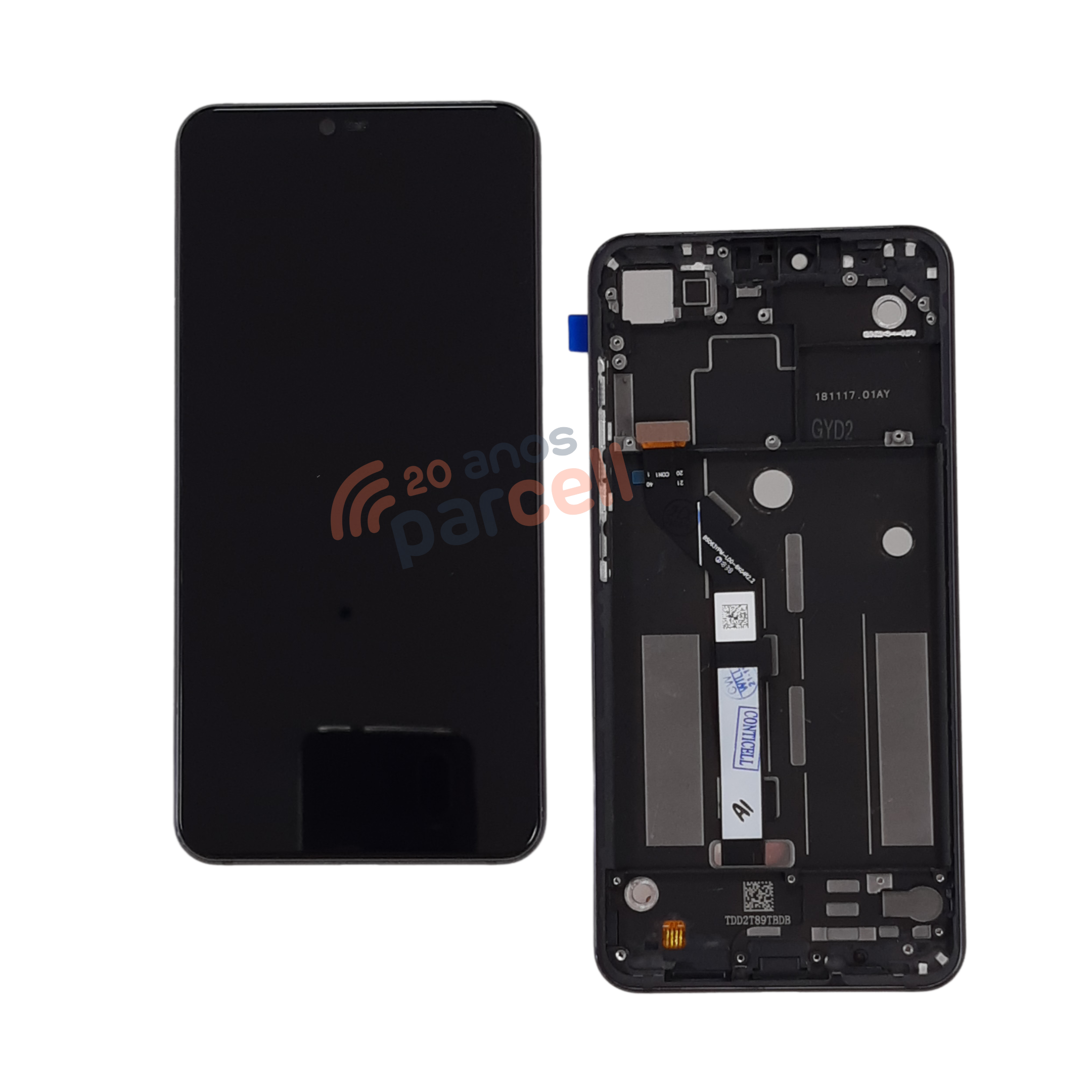 Display Xiaomi MI 8 Lite MI 8X Com Aro