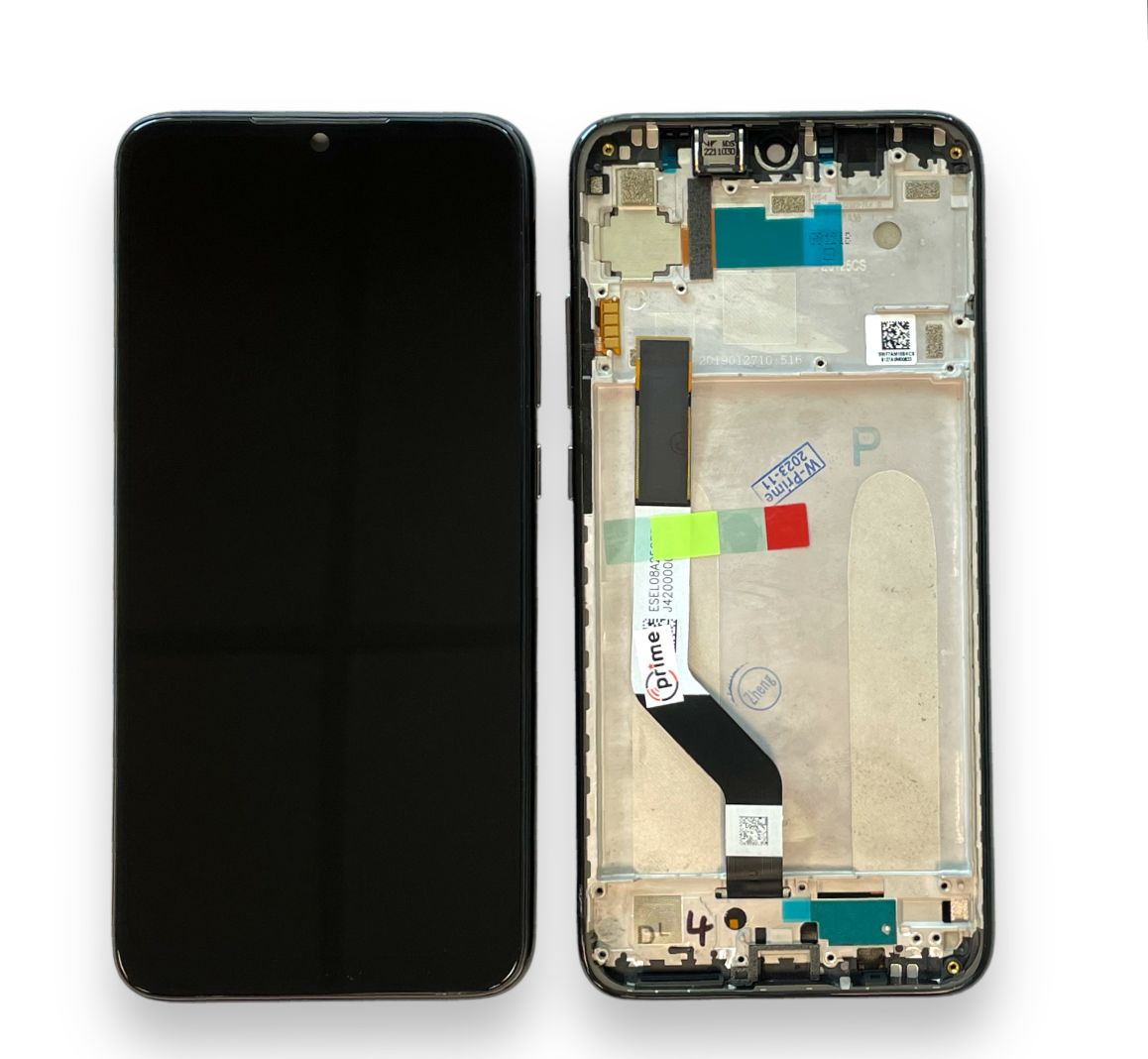 Display Xiaomi Redmi Note 7 Com Aro Preto